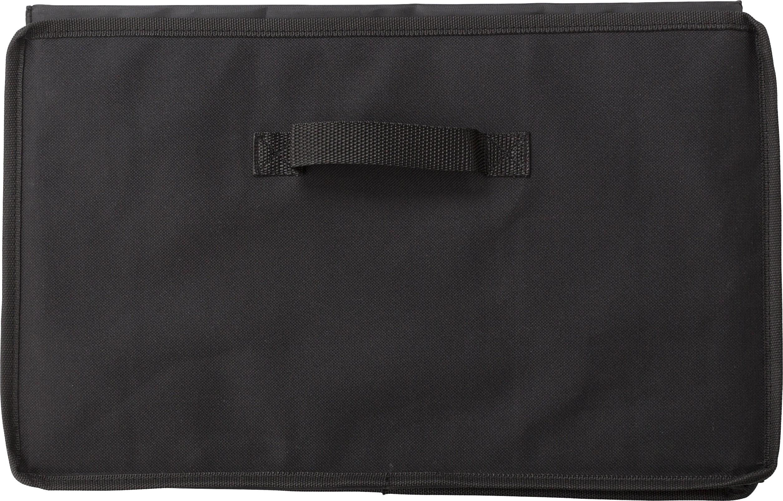 Auto-organizer Thatcher | Polyester | Opvouwbaar zwart