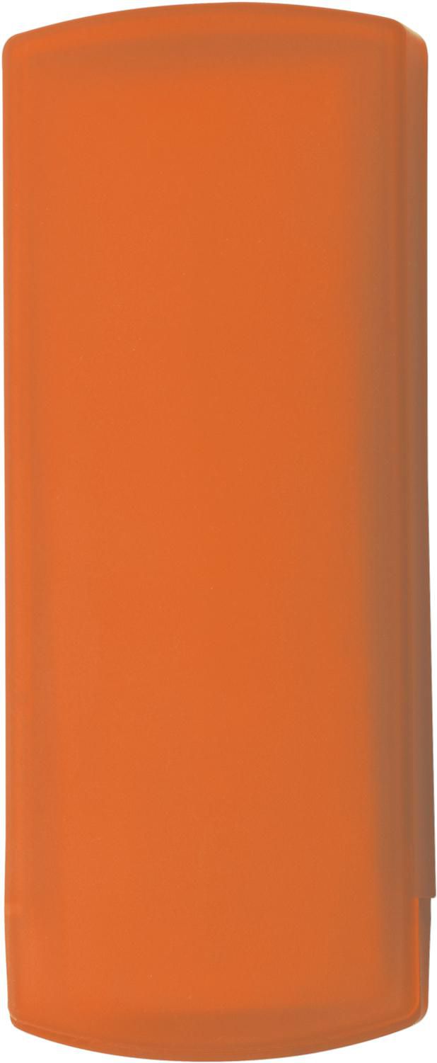 Pleisters-dispenser Pocket oranje