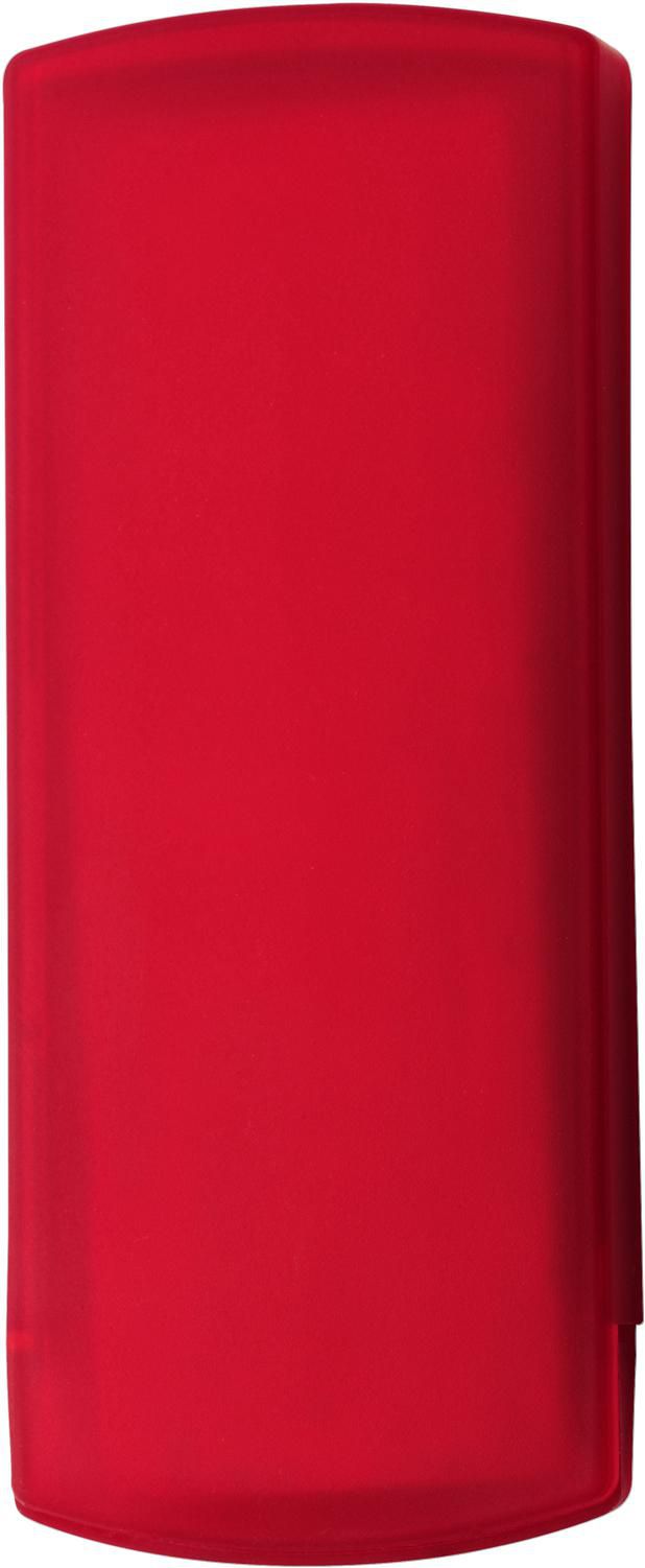Pleisters-dispenser Pocket rood