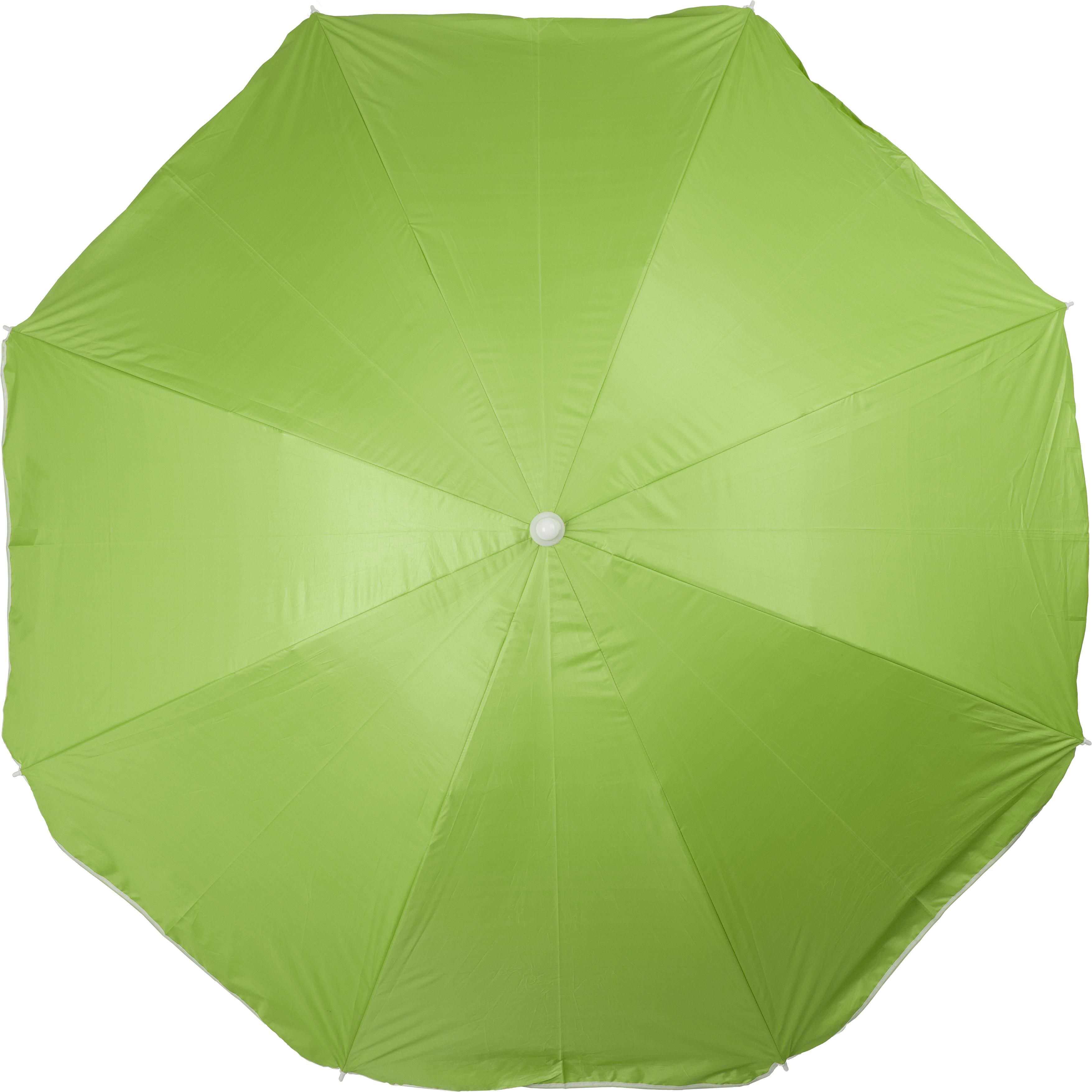 Parasol Elsa | 190T polyester | Uv-coating lichtgroen