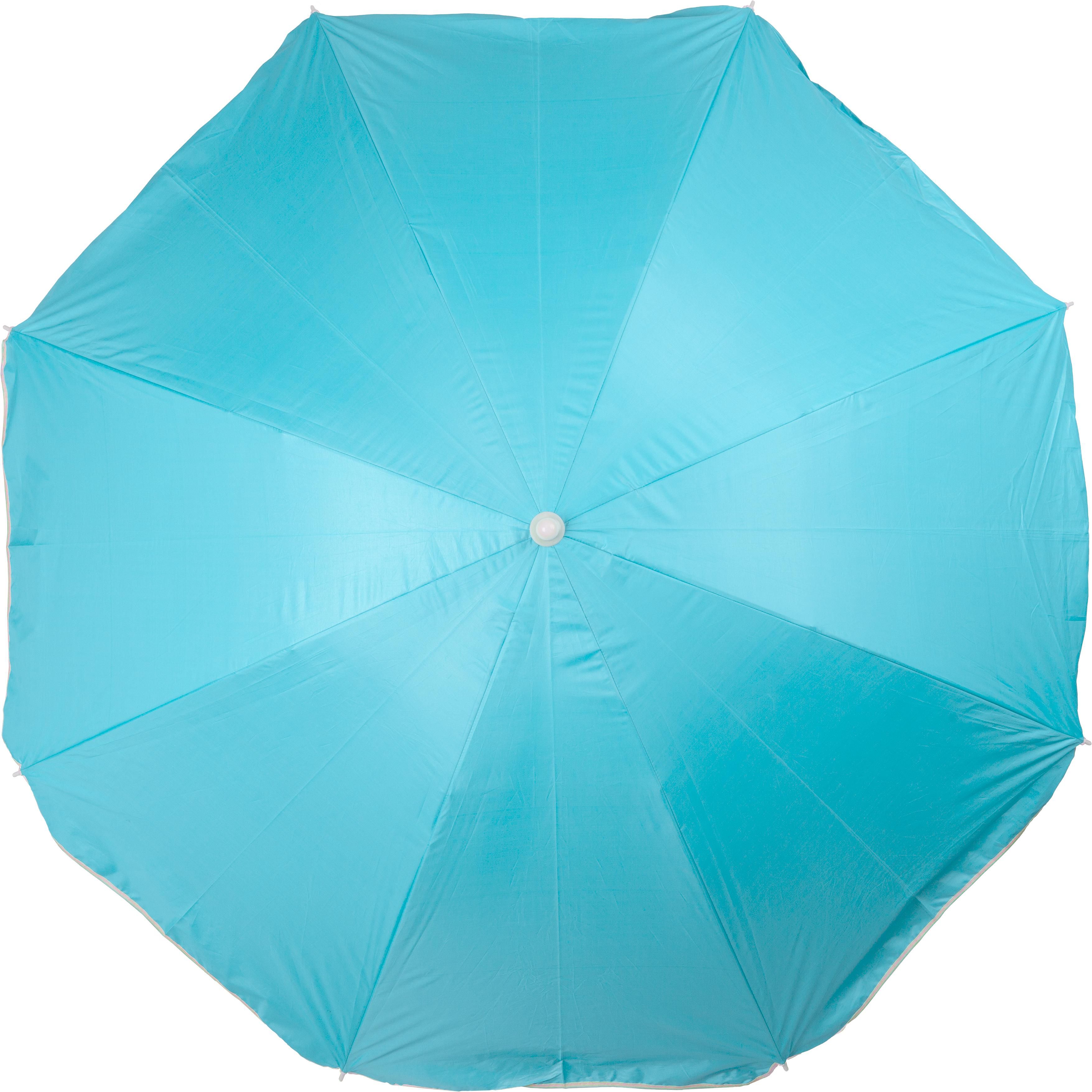 Parasol Elsa | 190T polyester | Uv-coating lichtblauw