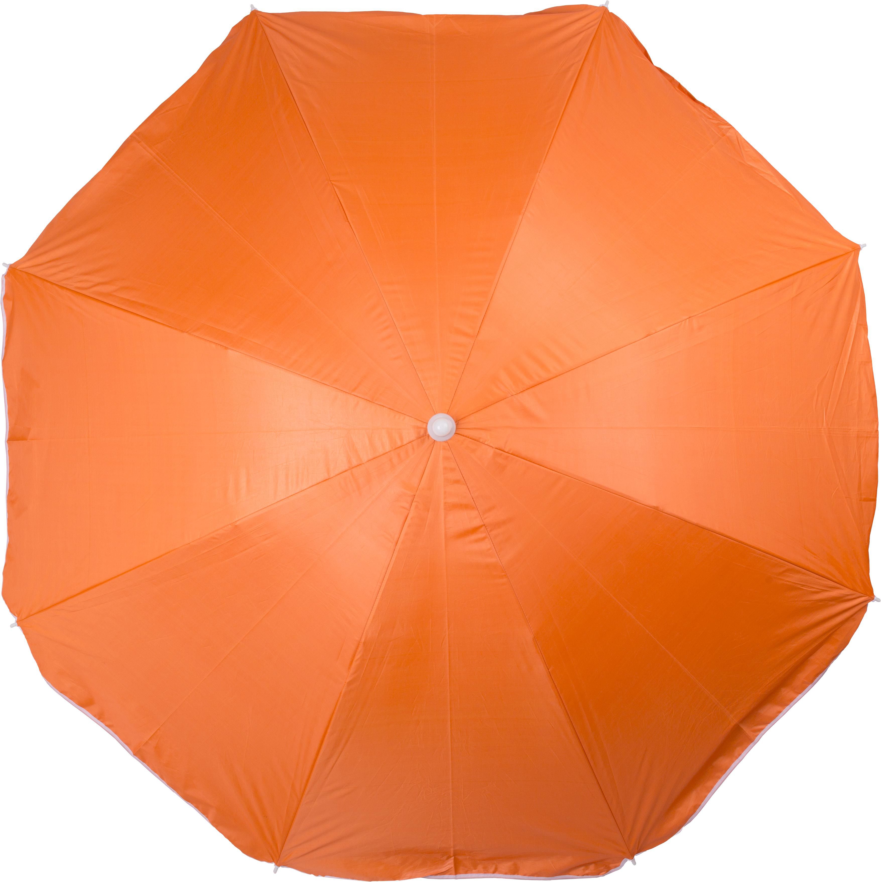 Parasol Elsa | 190T polyester | Uv-coating oranje