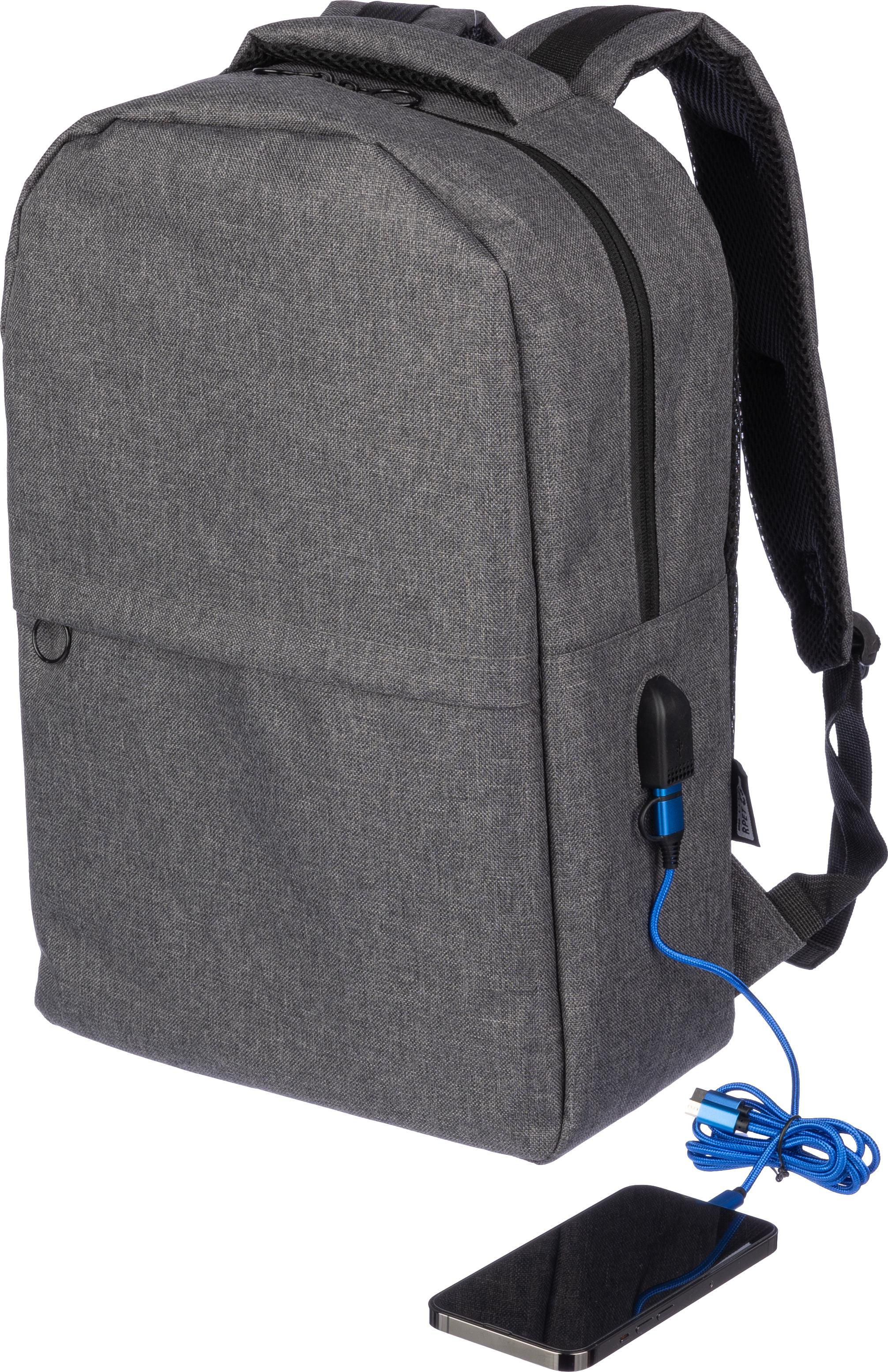 Laptoptas Henrik | USB-poort