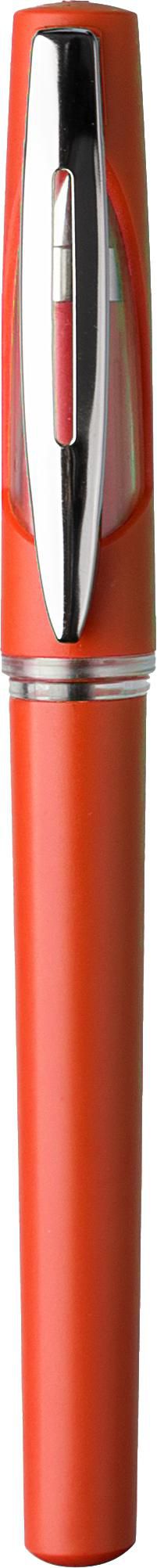Gelpen Karin | Metalen clip rood, Zwartschrijvend