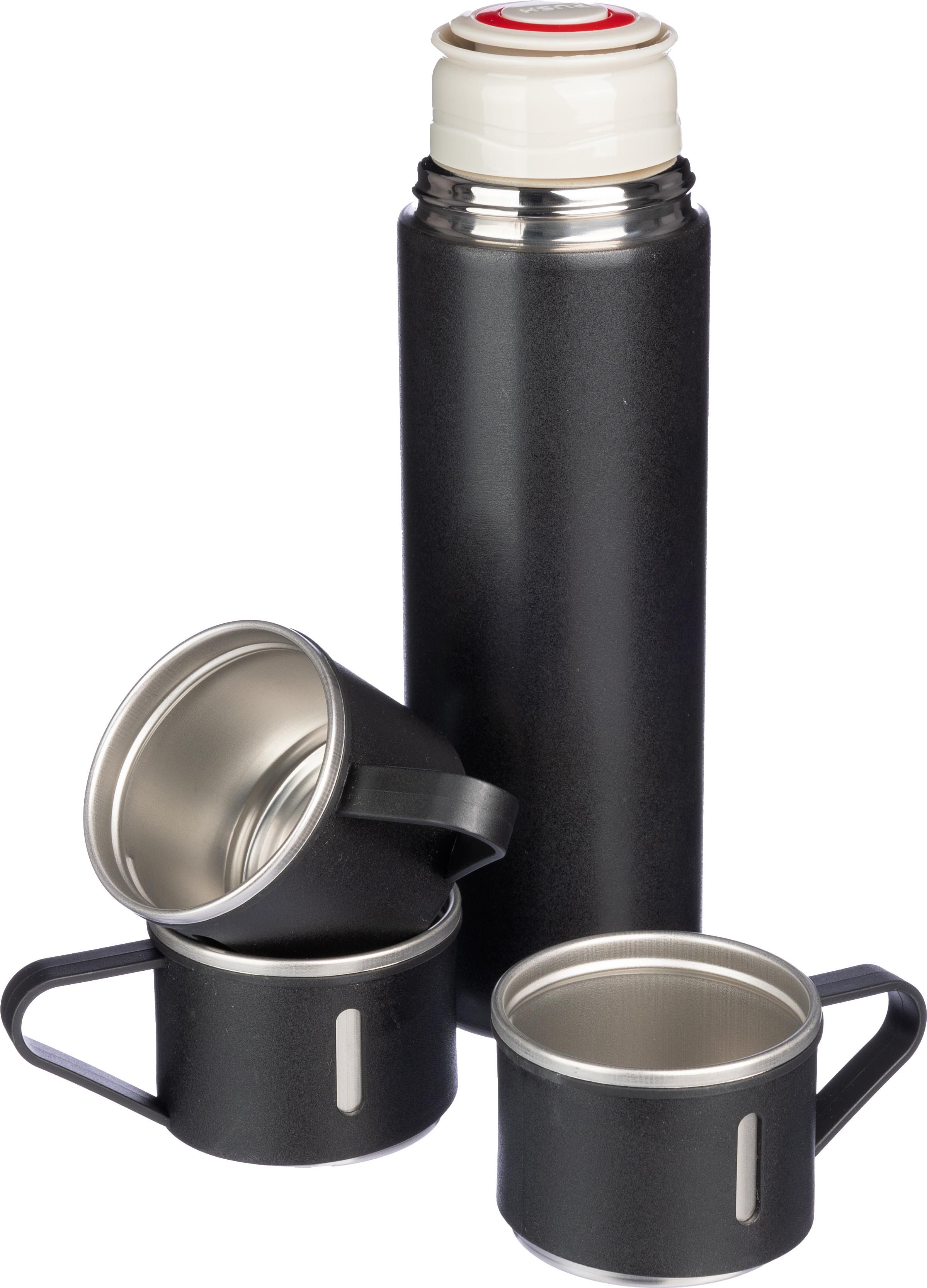 Thermosfles-set | Rvs | 420 ml + 2 bekers thumbnail