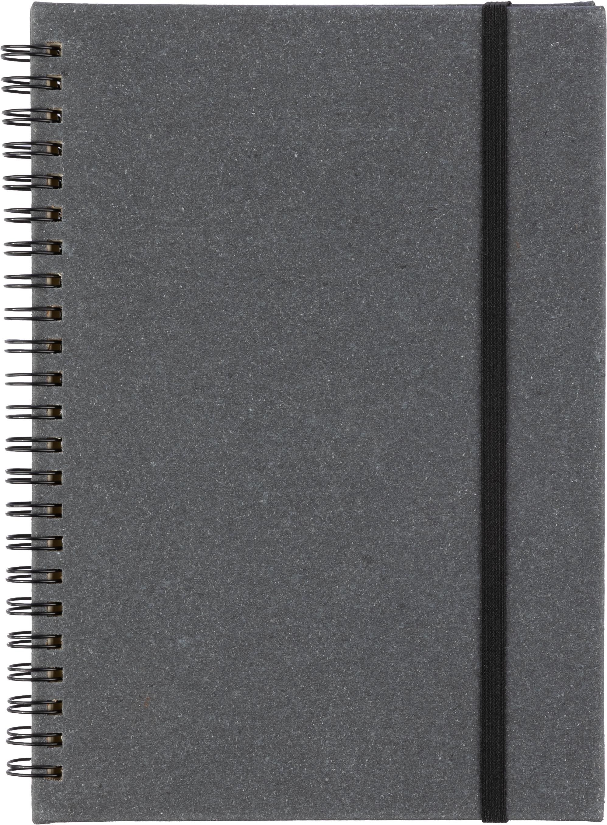 Notitieboek Egon | A5 | Gelijnd zwart