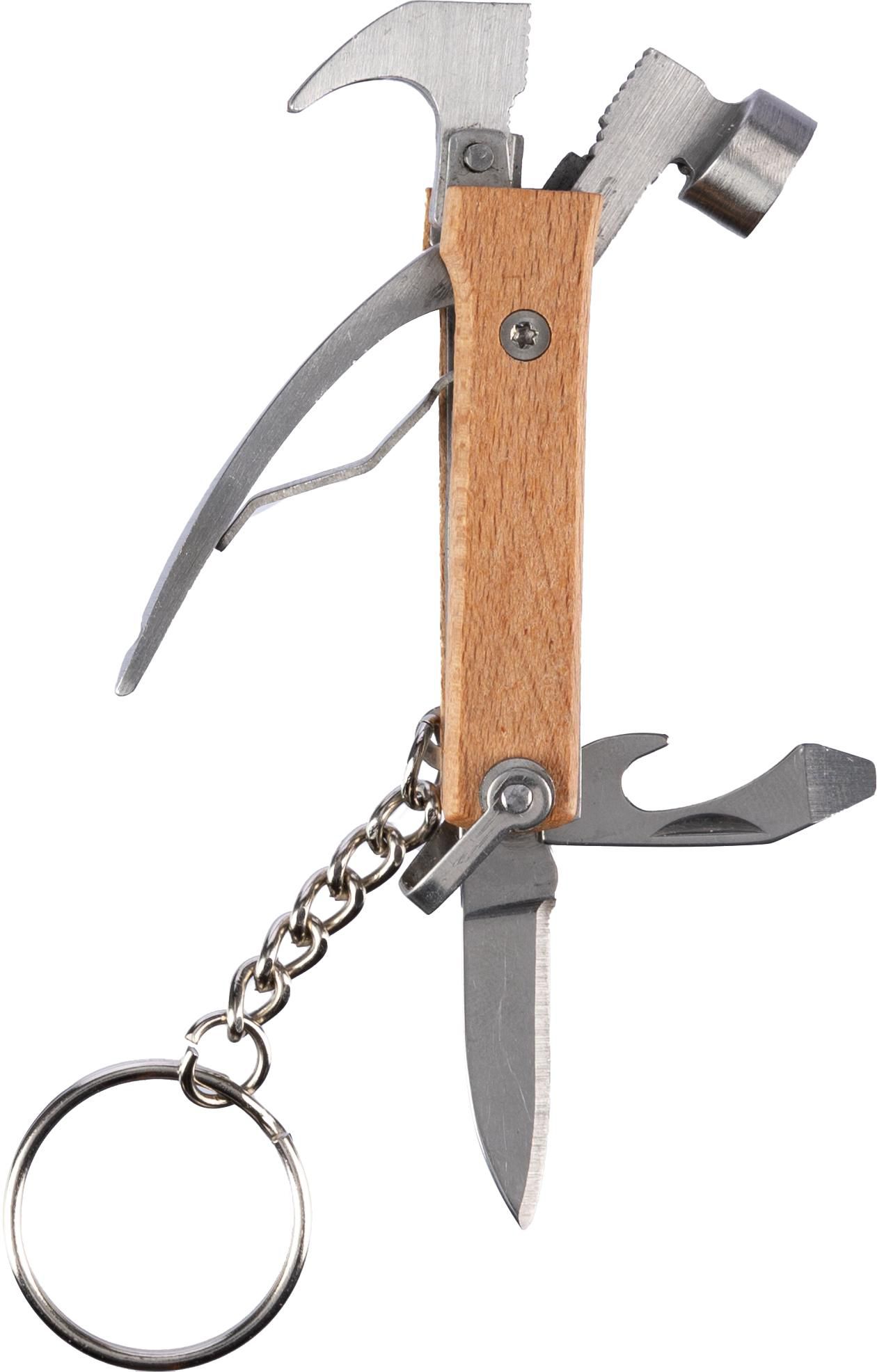 Sleutelhanger Heinrich | Bamboe | Multitool thumbnail