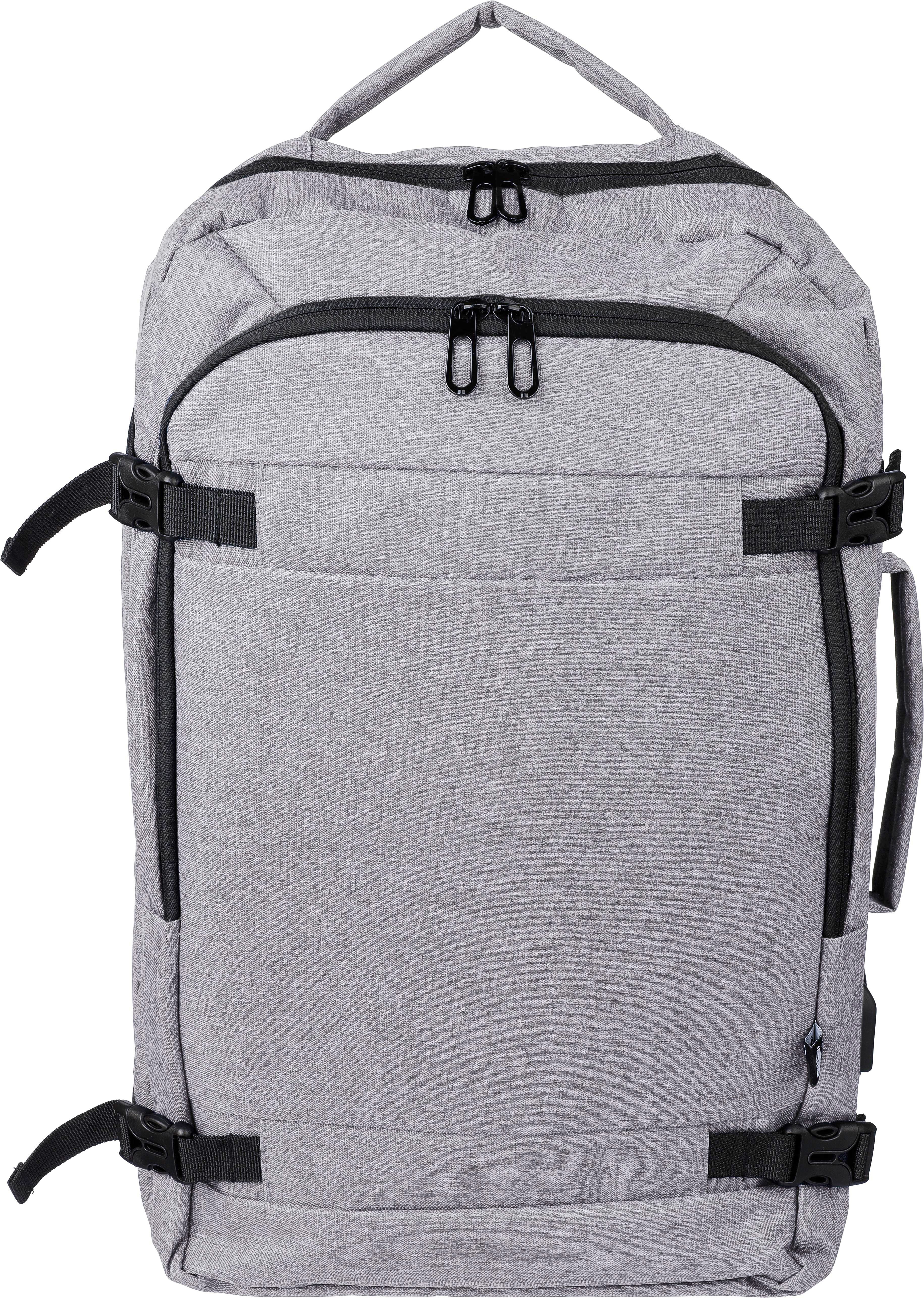 Rugzak Malcolm | Laptop 17" | 29 l lichtgrijs