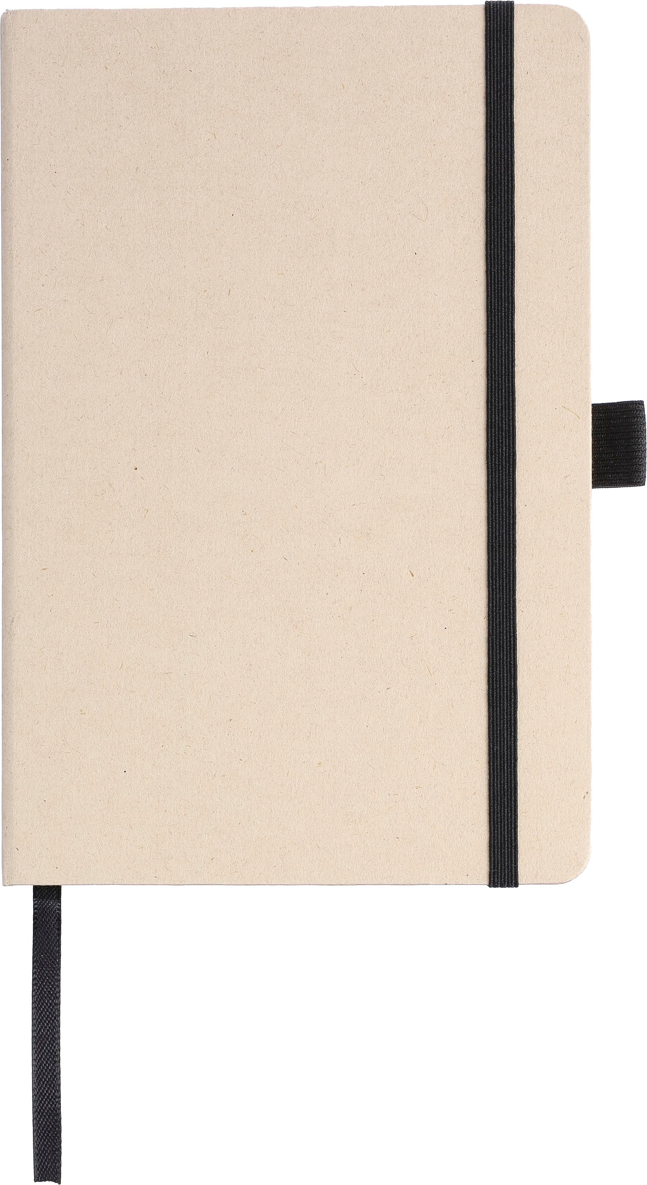 Notitieboek Friedrich | Suikerriet | A5 | Gelijnd zwart