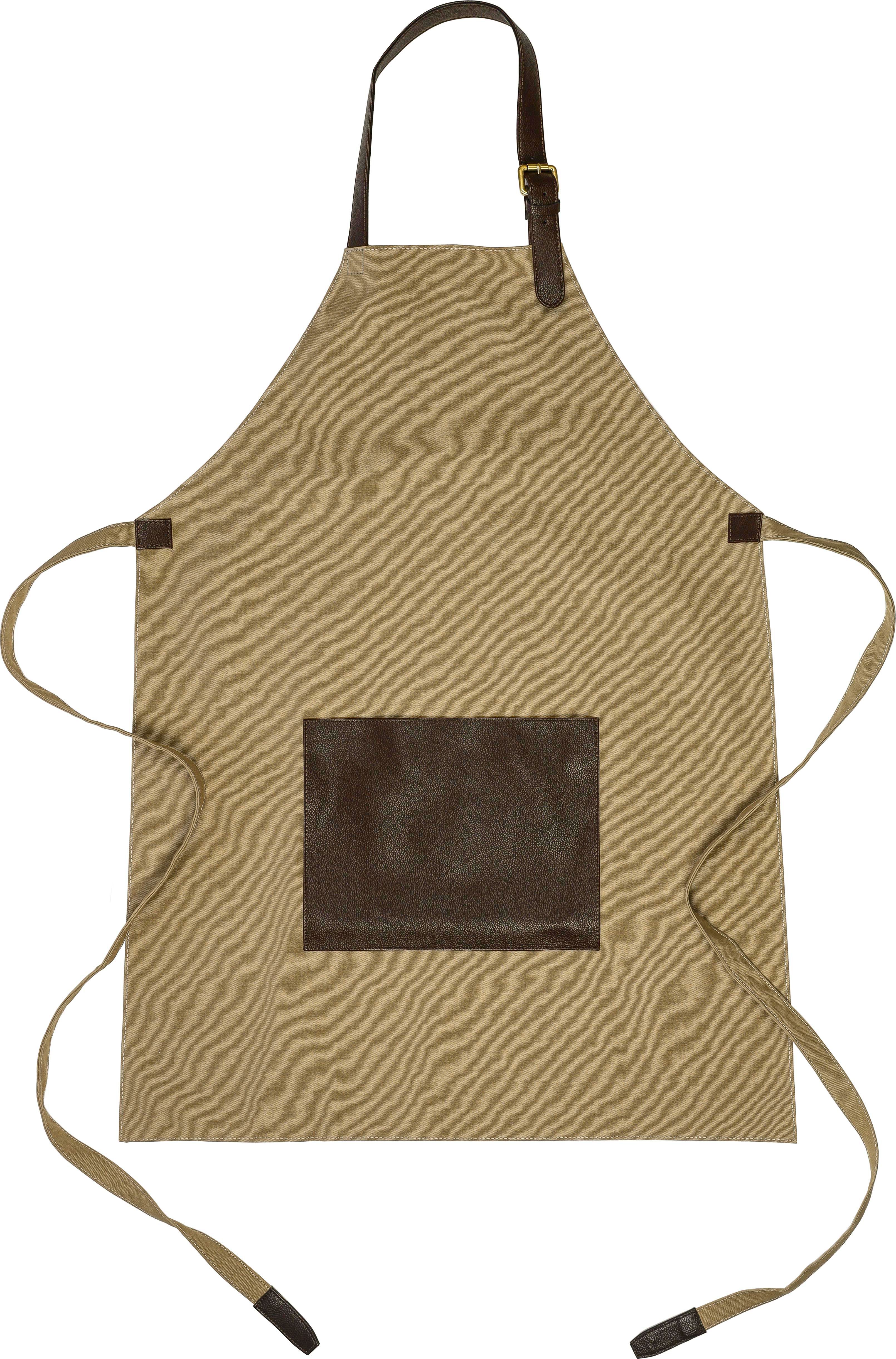 Schort Maria | Canvas | Waterafstotend beige