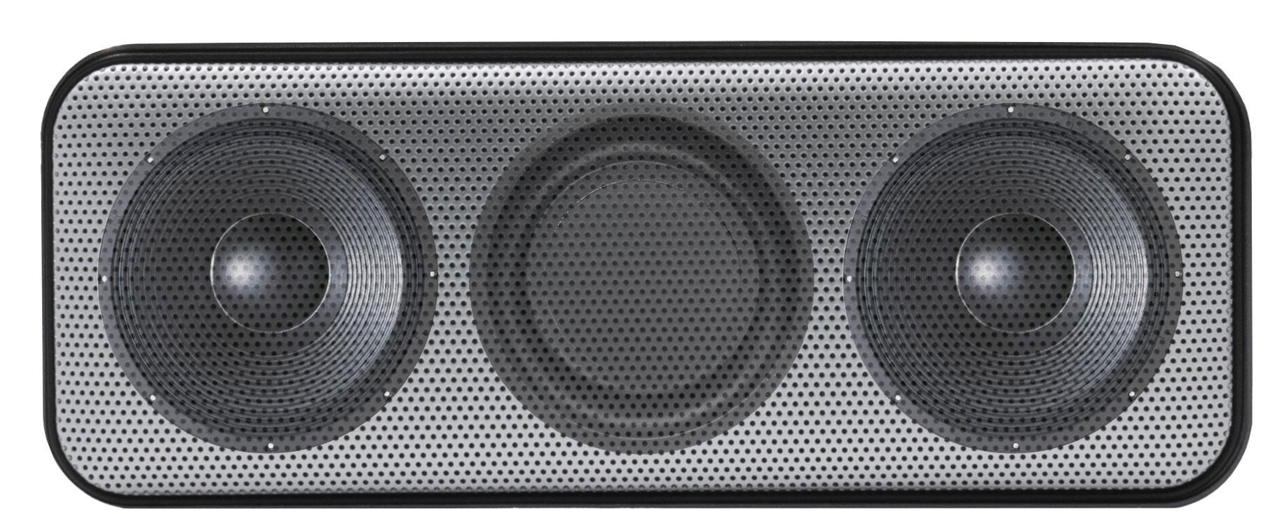 BrandCharger draadloze speaker Nano Pro zwart/zilver