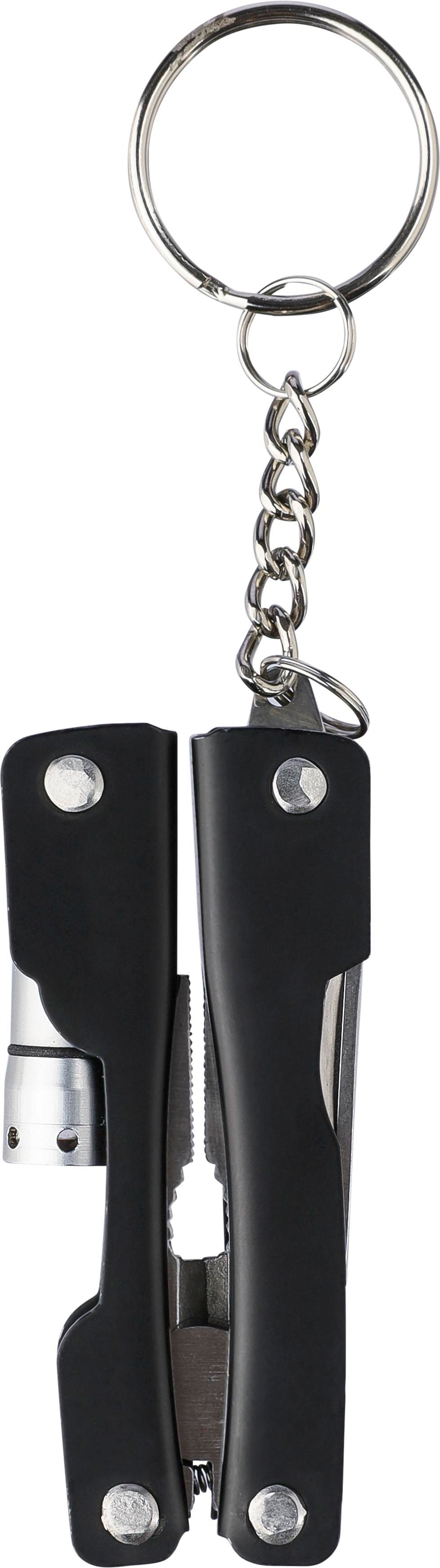 Multitool Clifton | Roestvrijstaal | 10 functies zwart