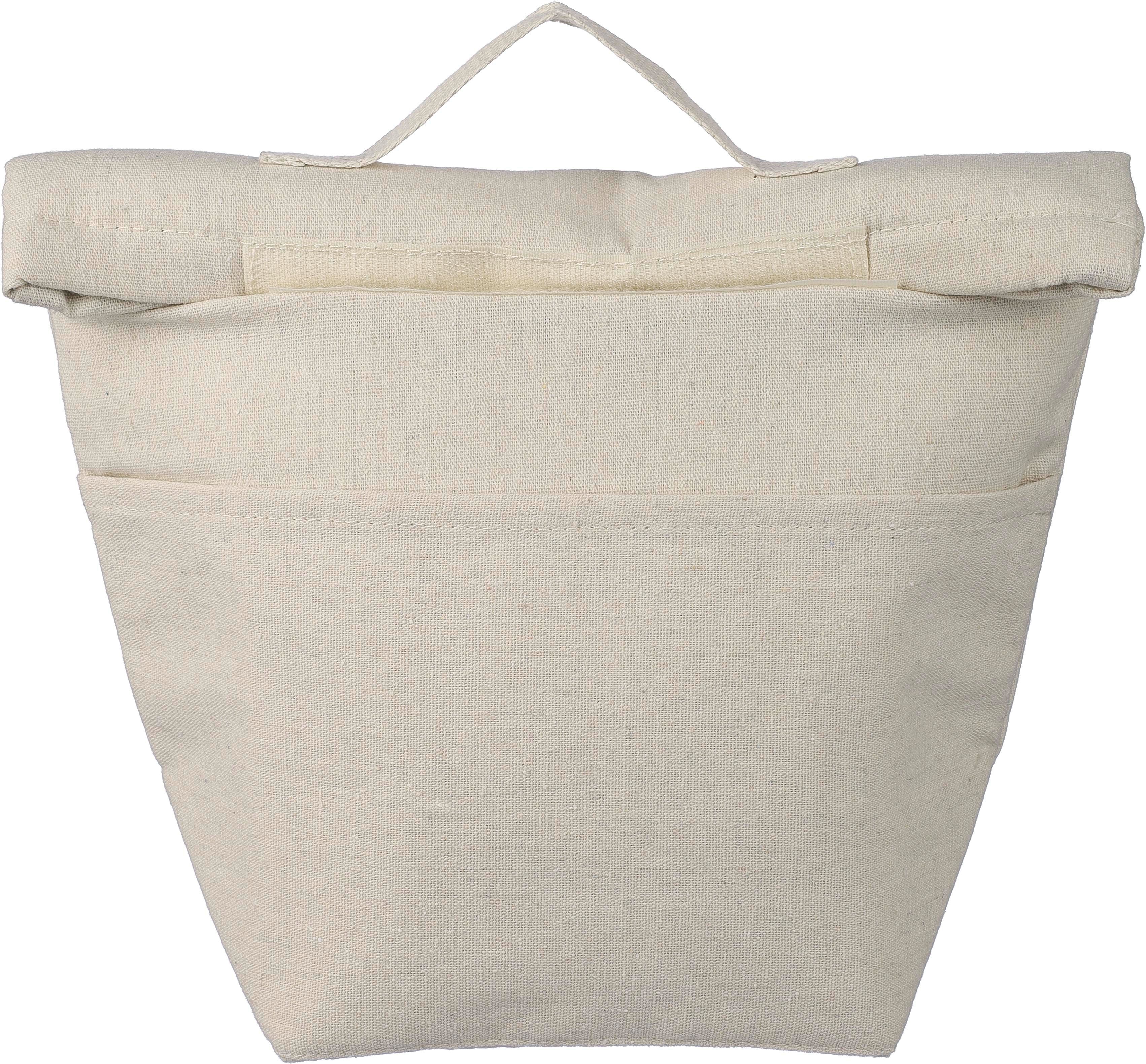 Koeltas Faith | Katoen 220 g/m² | Rolsluiting khaki (écru)