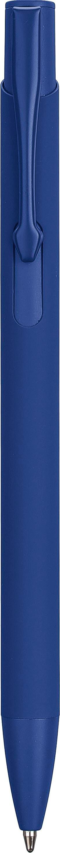 Balpen Gladys | Rubberfinish blauw, Blauwschrijvend