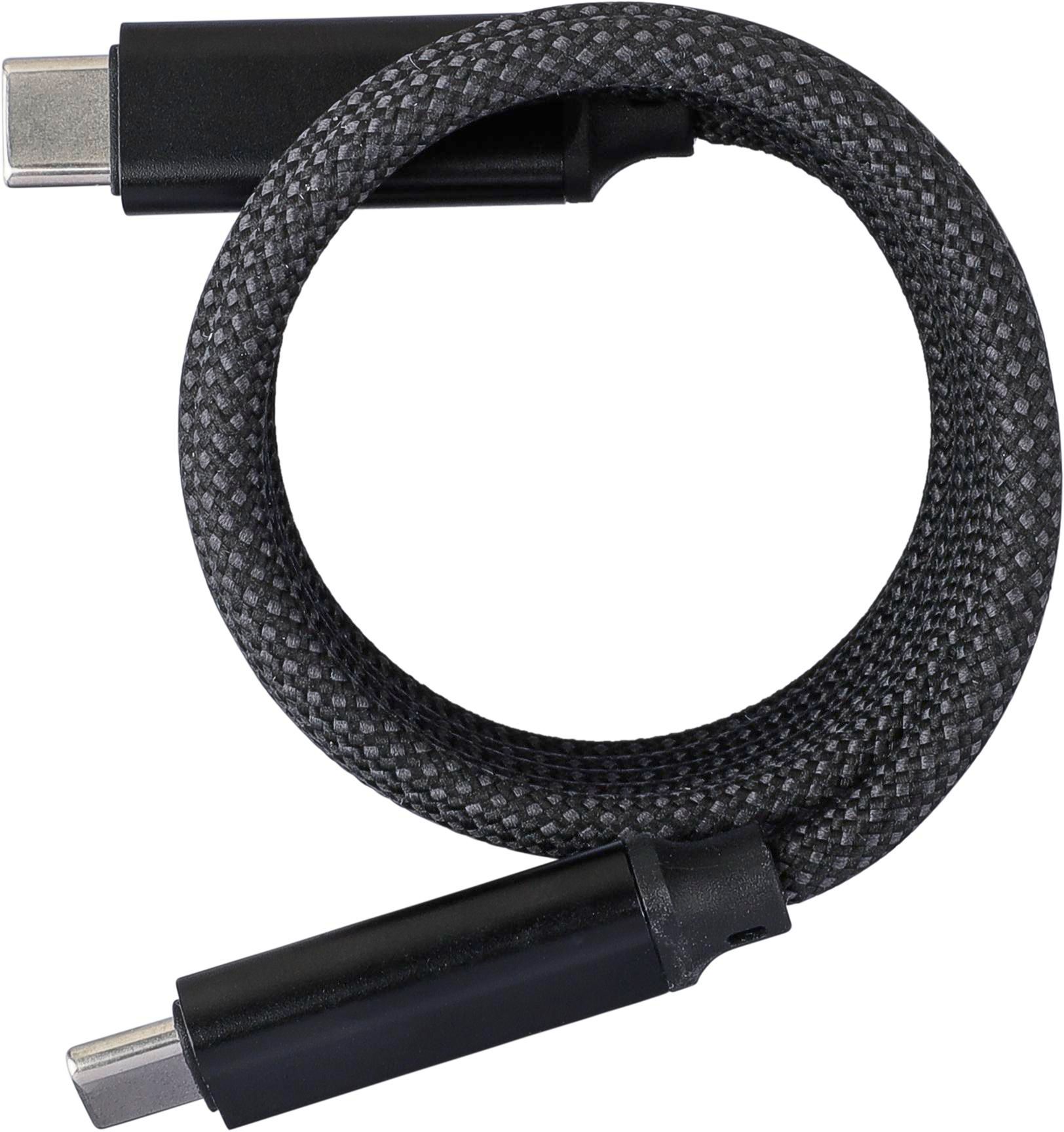 Oplaadkabel Janet | Nylon | Magnetisch | USB-C zwart