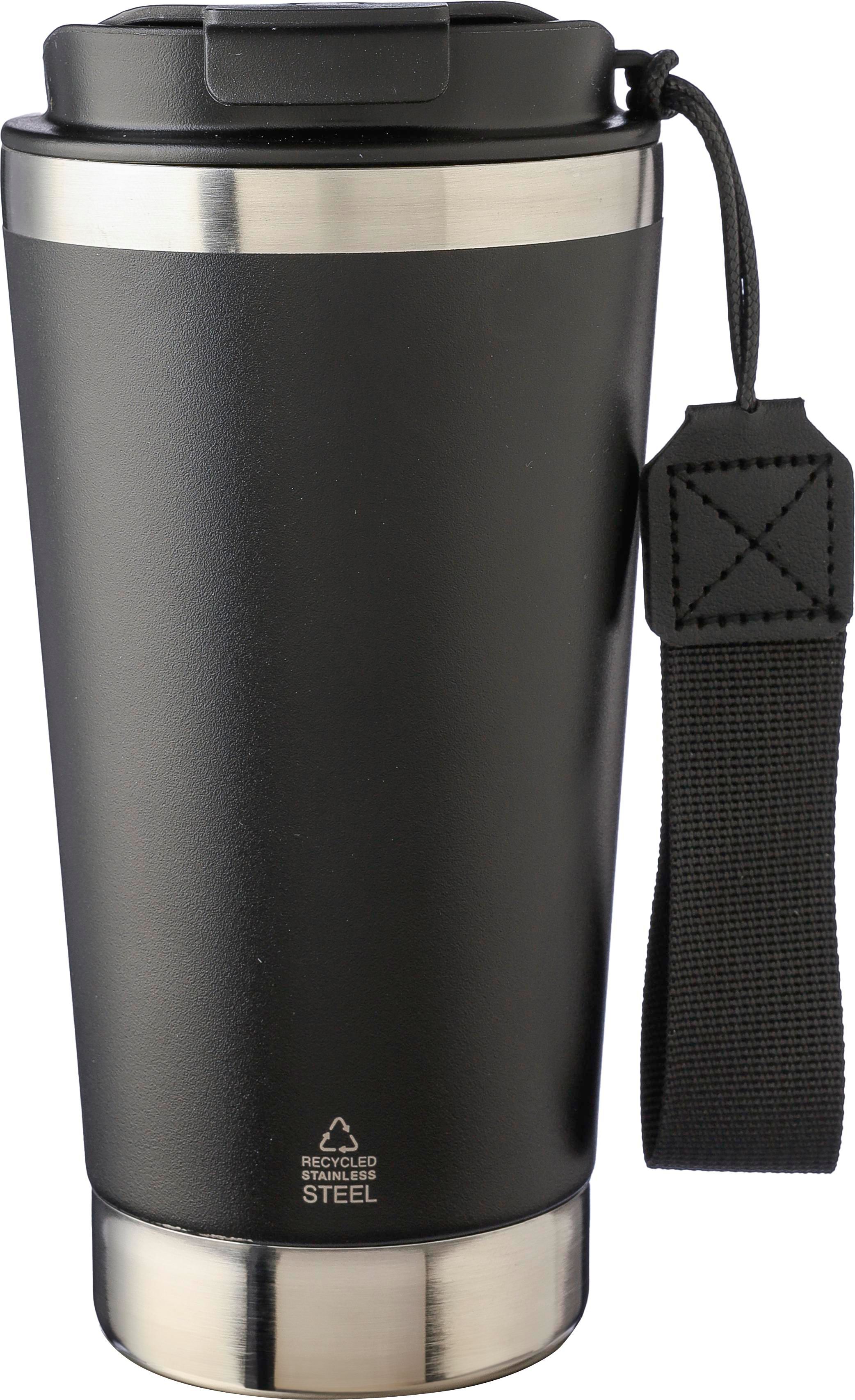 Dubbelwandige thermosbeker Kayla | 500 ml zwart