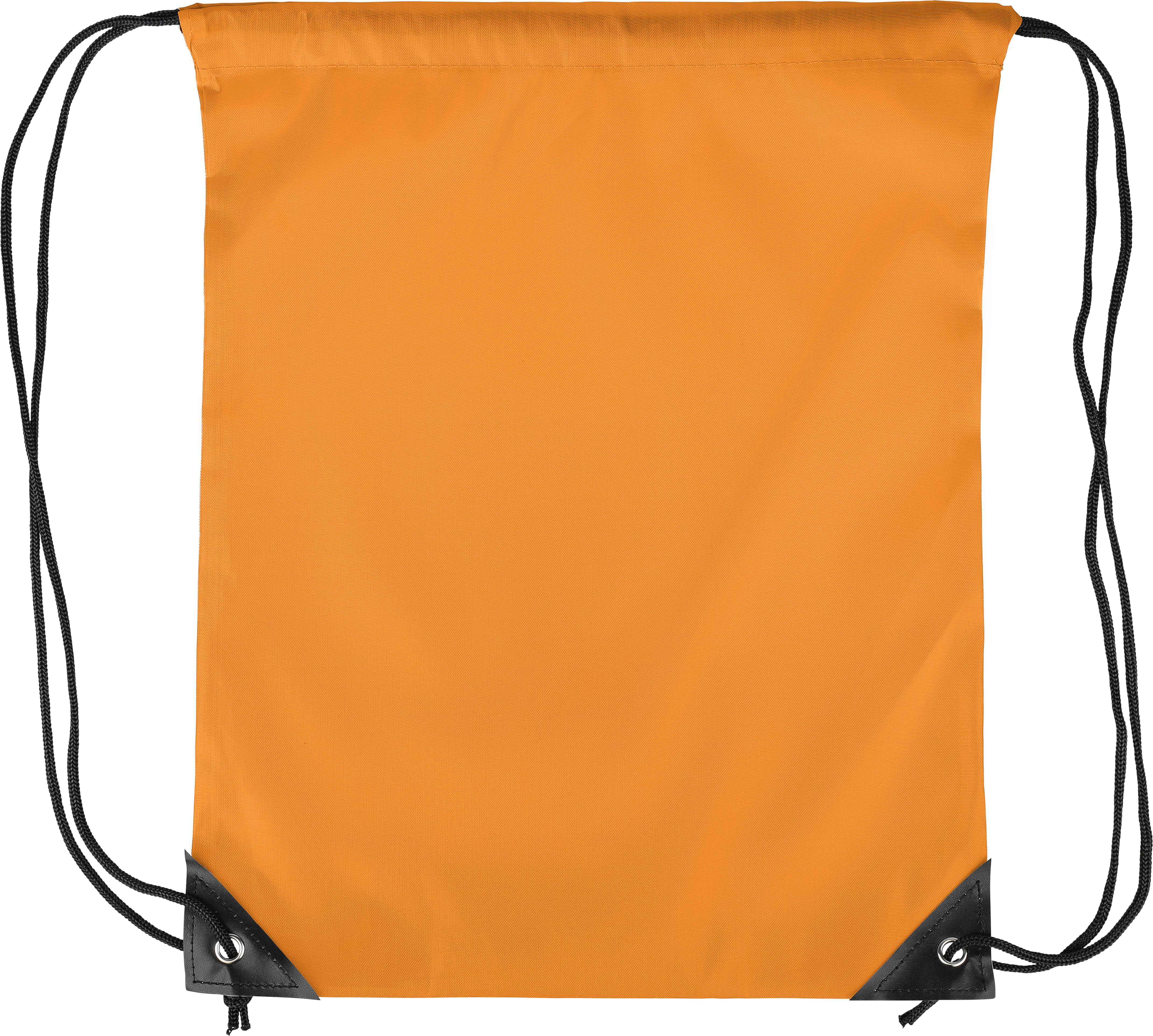 Rugzak Stef | Trekkoord | 5 l oranje