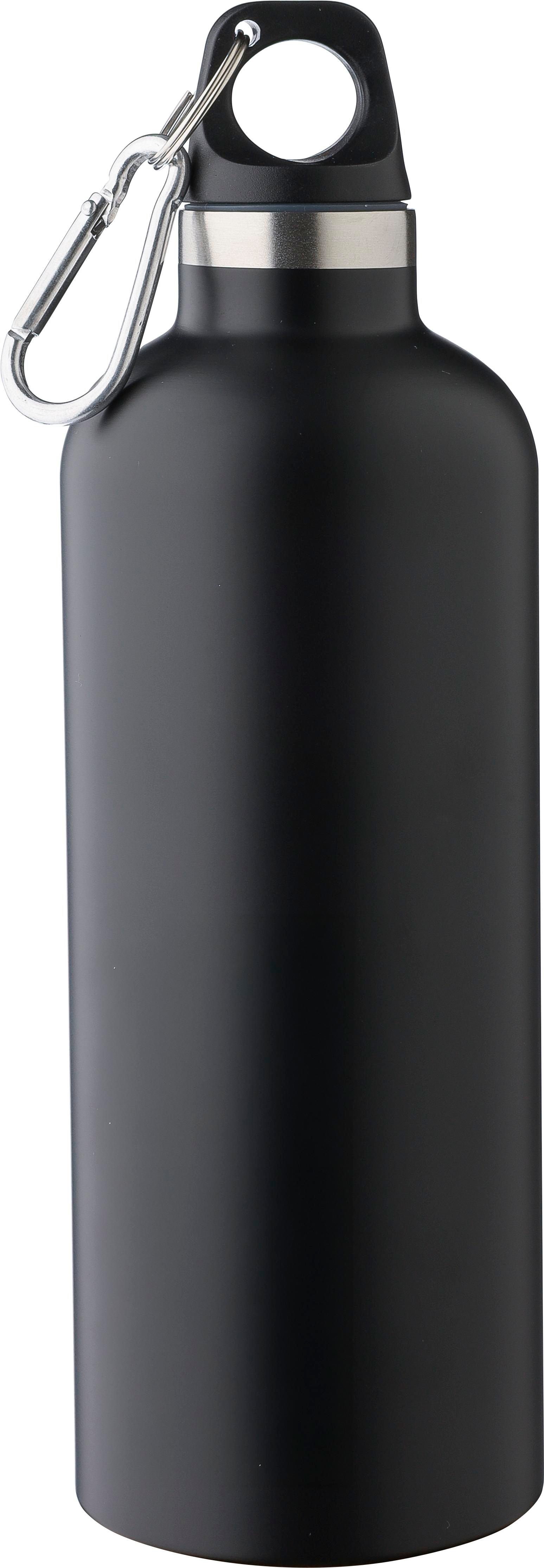 Fles Lysandra | Rvs | 500 ml | 12h koud, 8h warm zwart