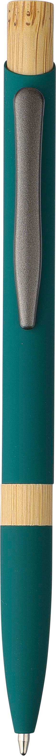 Balpen Calandra | Bamboe groen, Blauwschrijvend