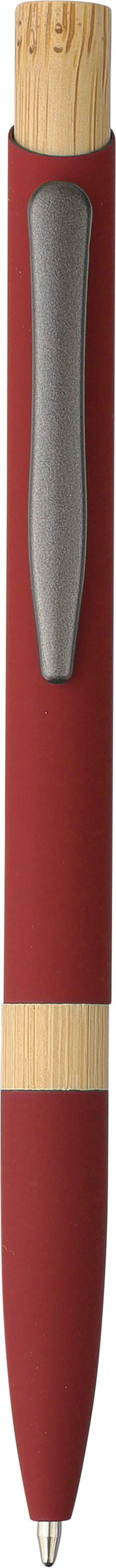 Balpen Calandra | Bamboe bordeaux, Blauwschrijvend