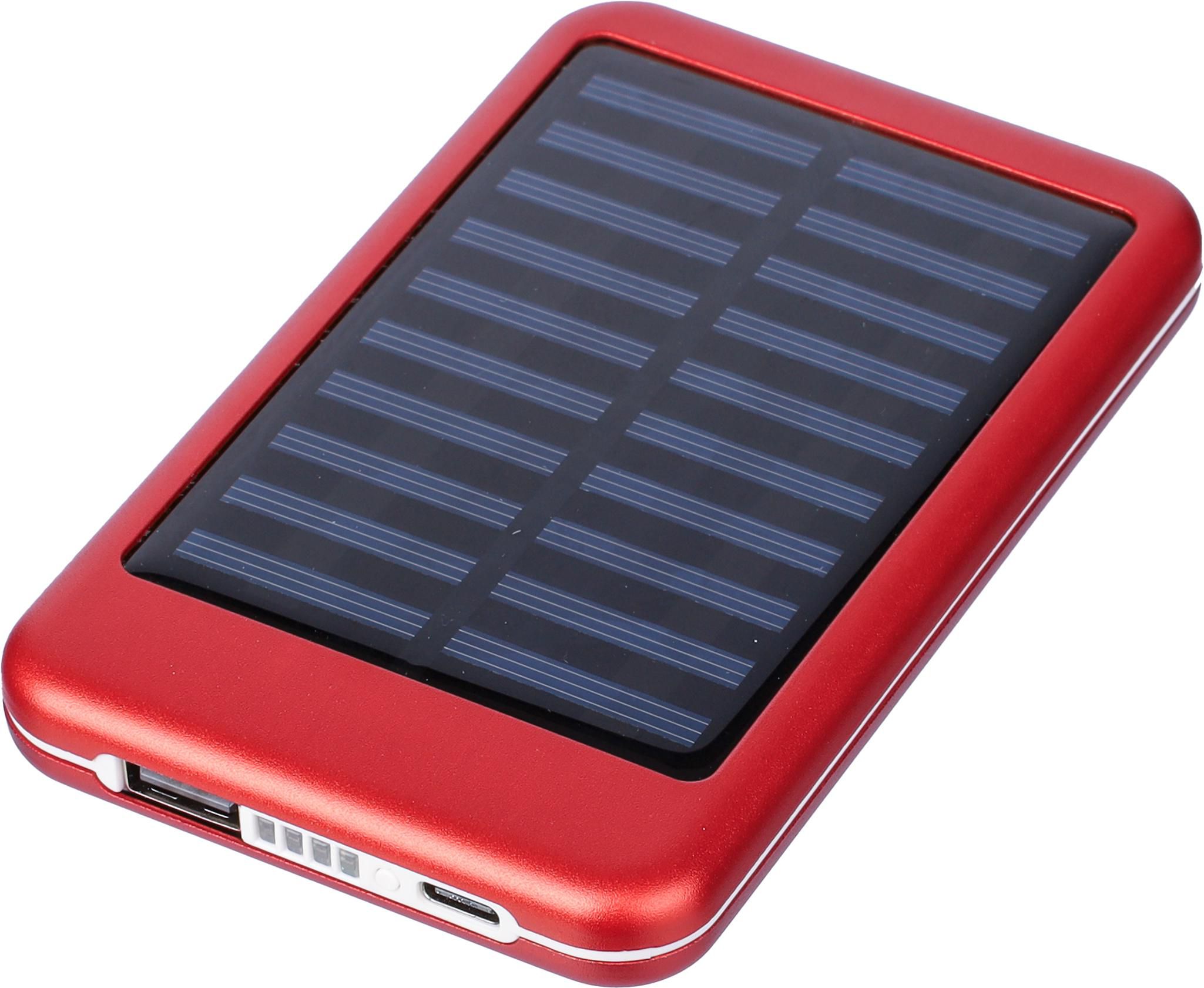 Powerbank Tycho | Aluminium | Solar | 4.000 mAh thumbnail