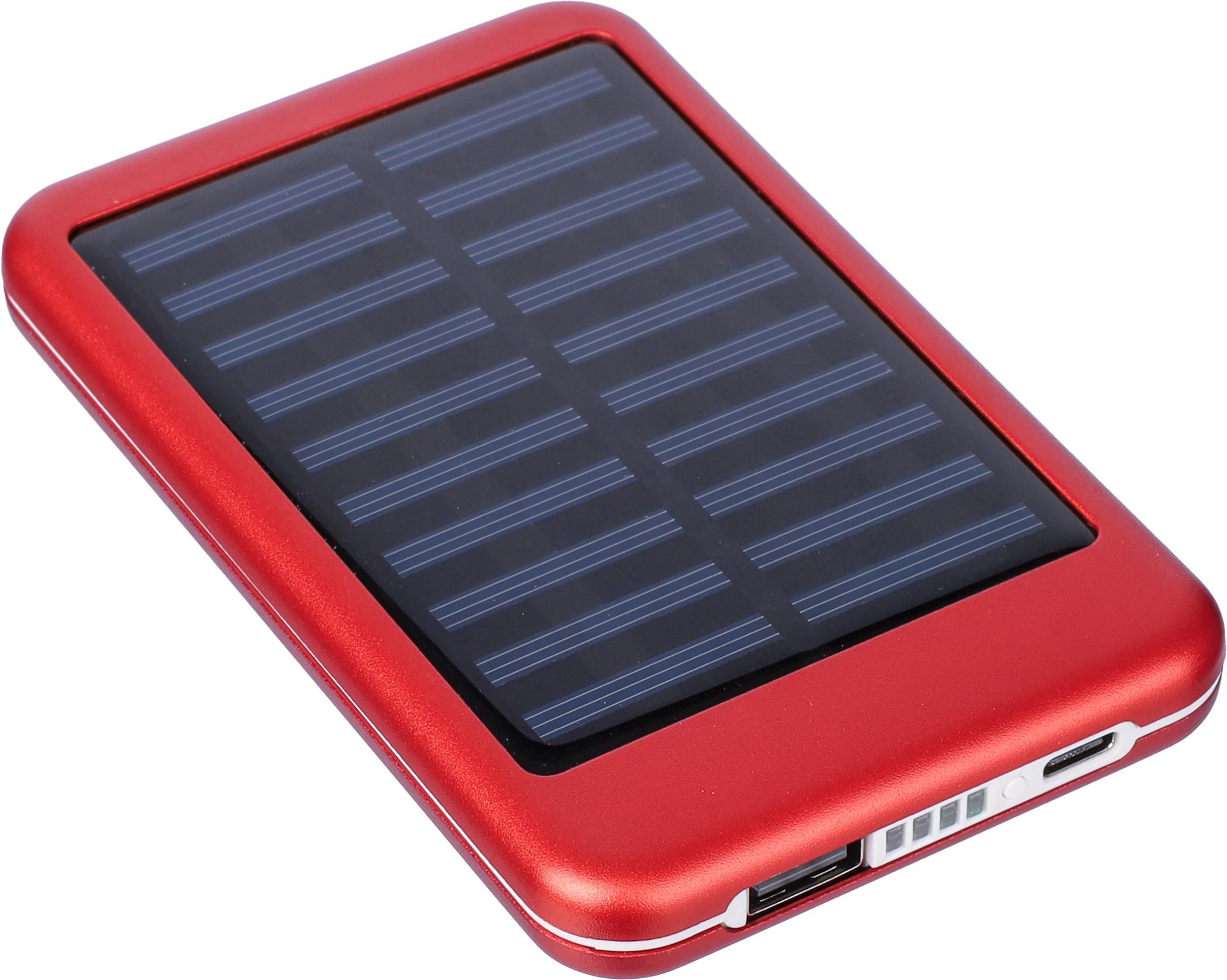 Powerbank Tycho | Aluminium | Solar | 4.000 mAh thumbnail
