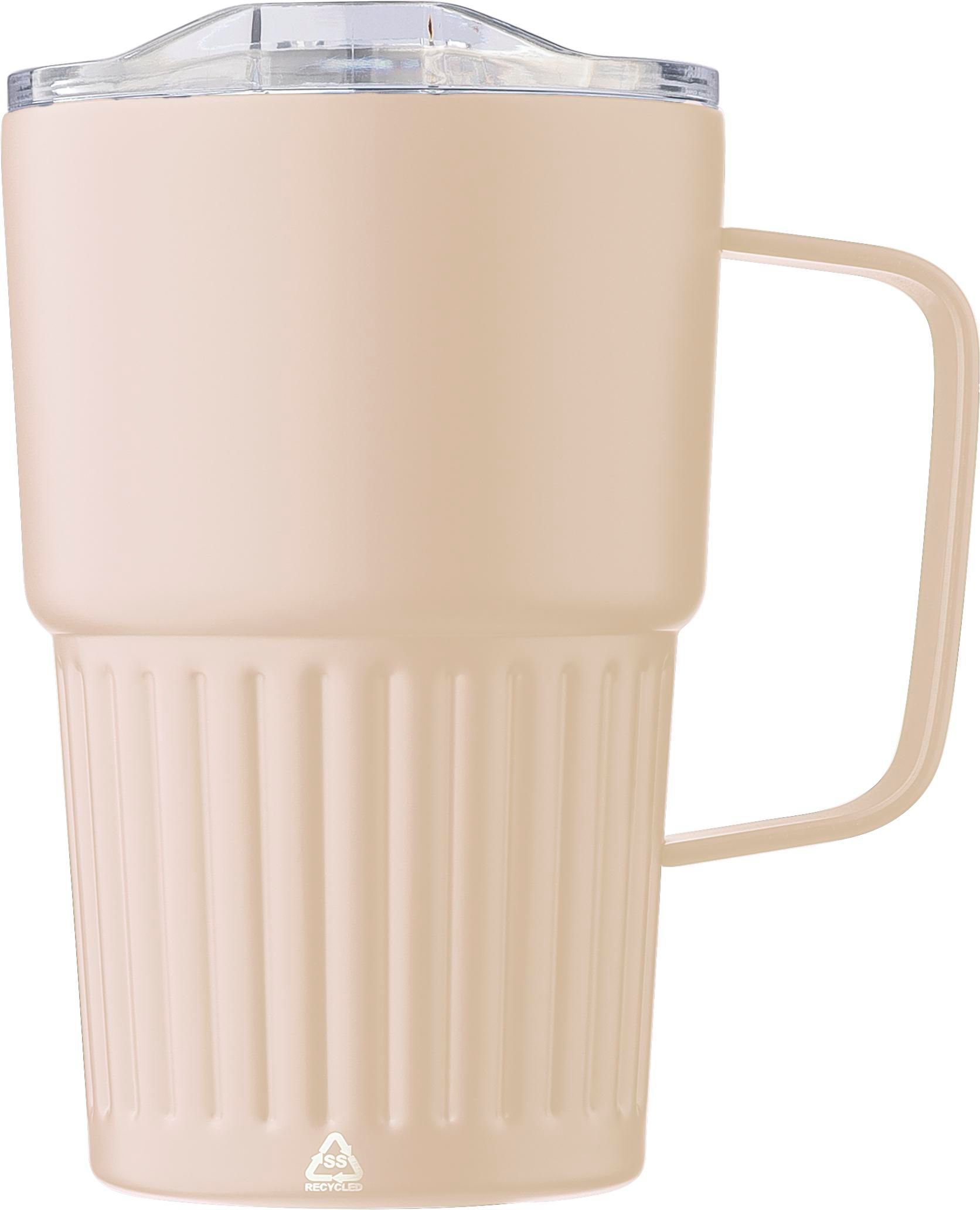Drinkbeker Calo | Rvs | 450 ml beige