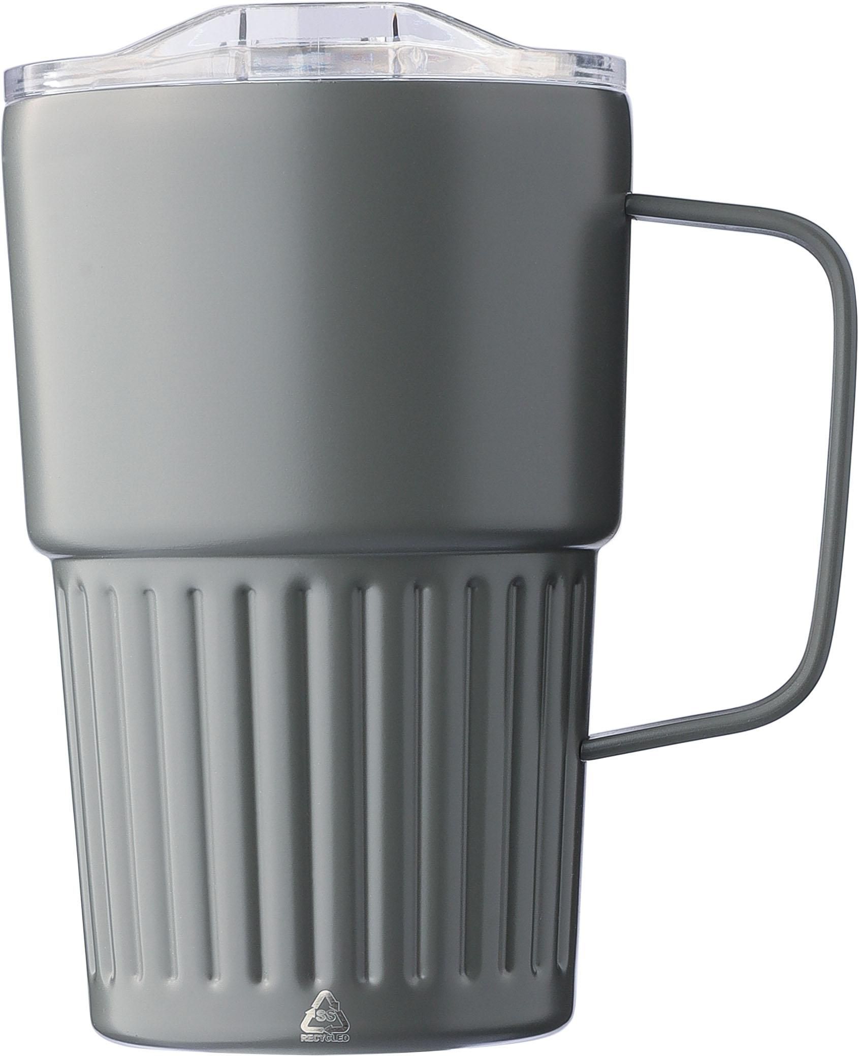 Drinkbeker Calo | Rvs | 450 ml grijs