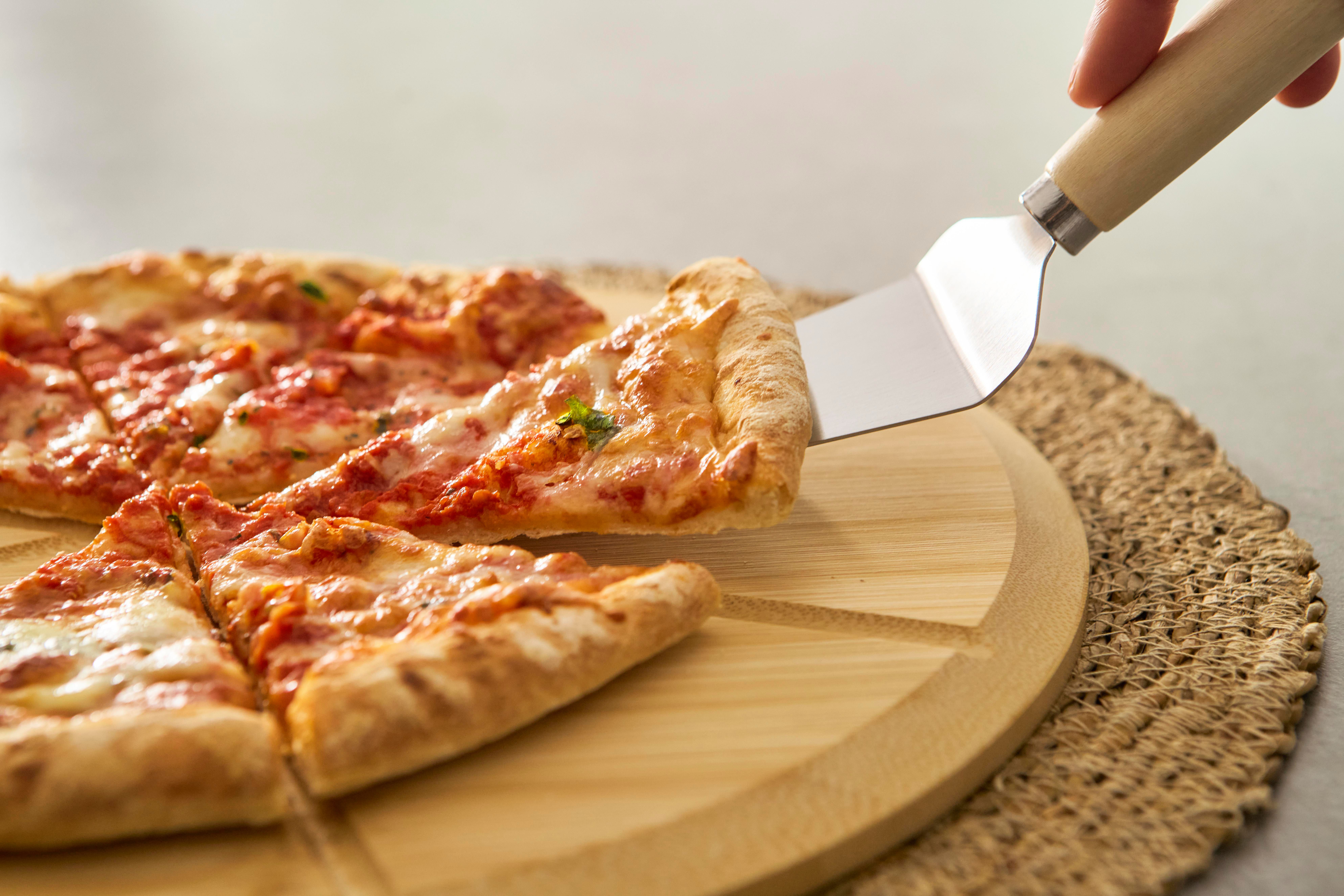 Pizzaplank Vale | Bamboe | Met snijder en spatel thumbnail