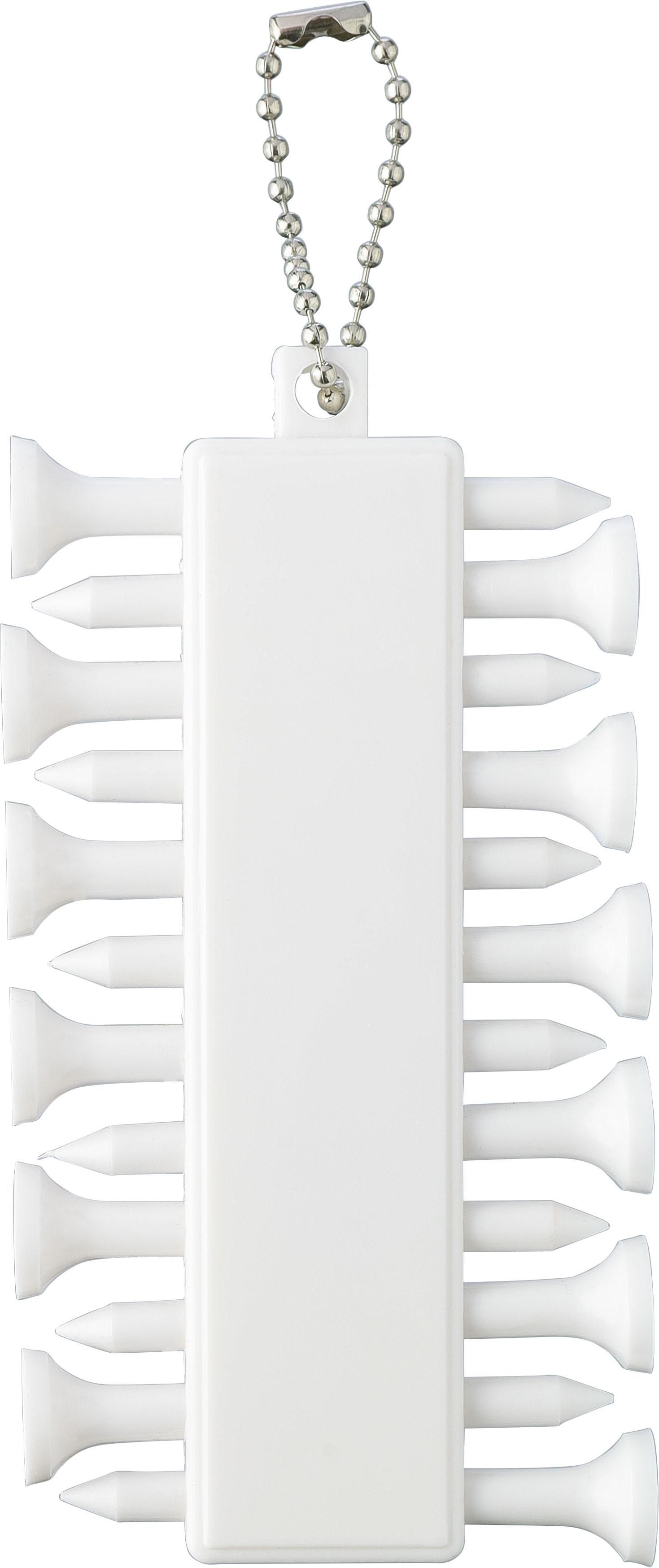 Golfteeset Aveline | 15 stuks wit