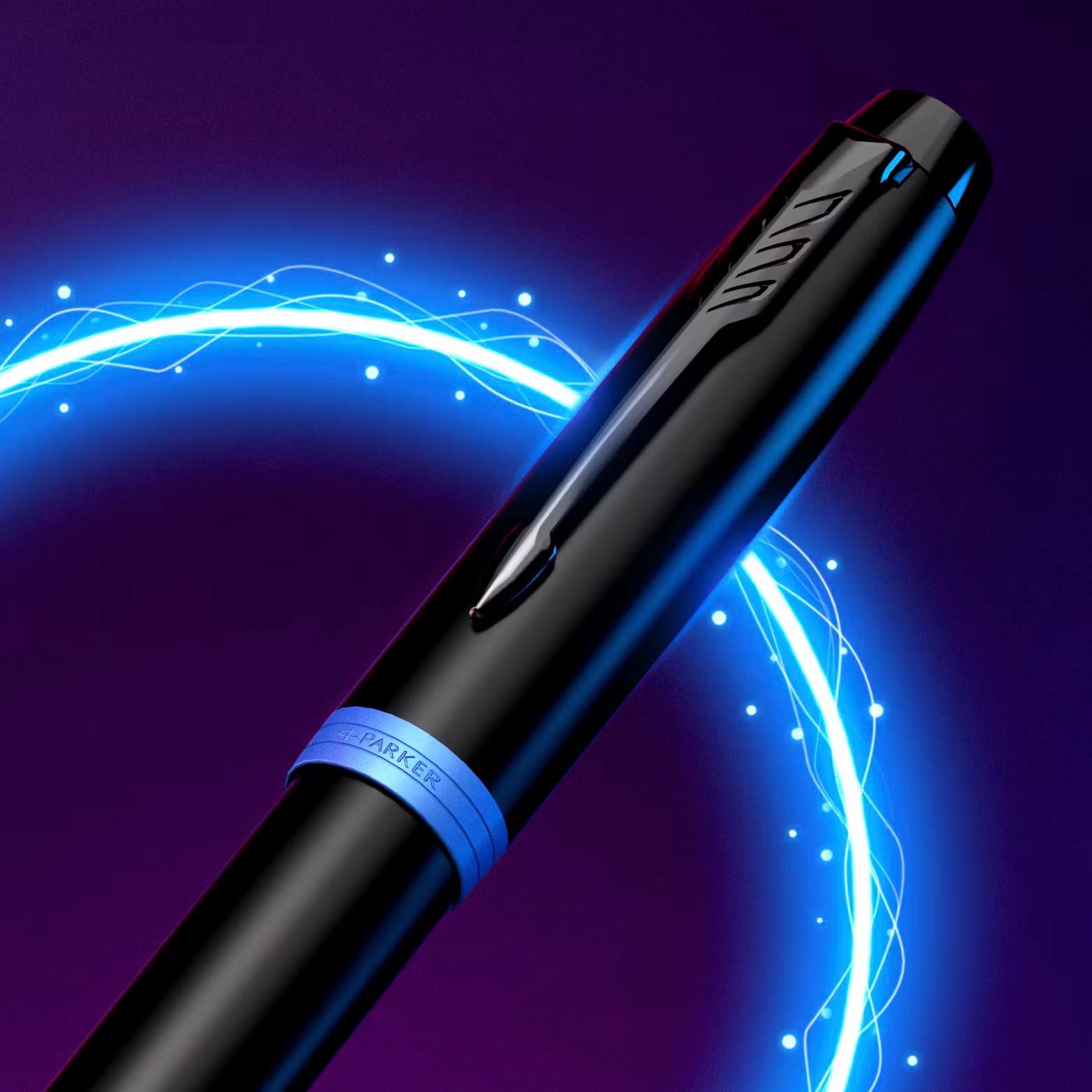 Parker IM Vibrant Rings balpen | Metaal thumbnail