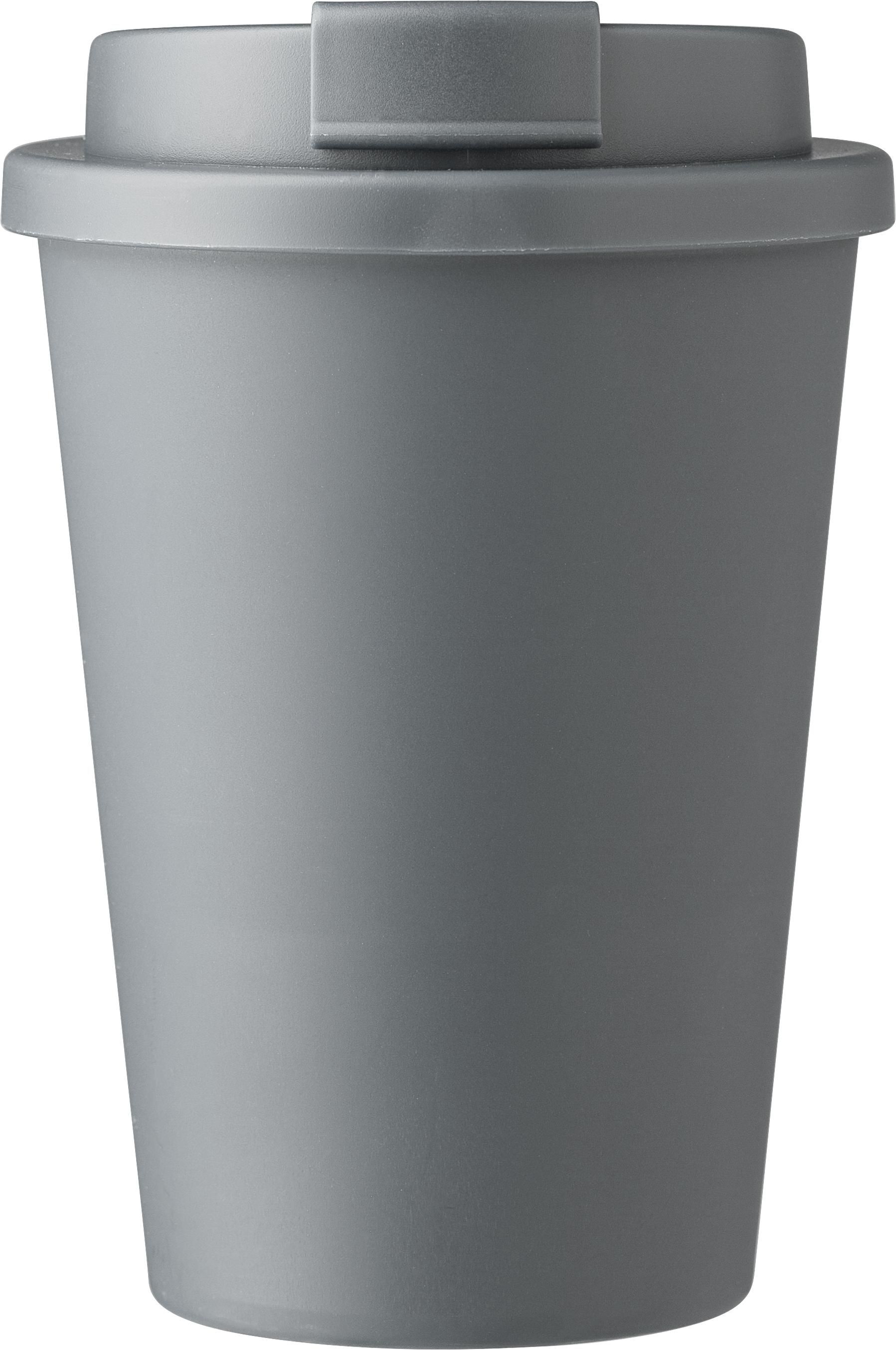 Dubbelwandige mok Gabriela | 350 ml grijs