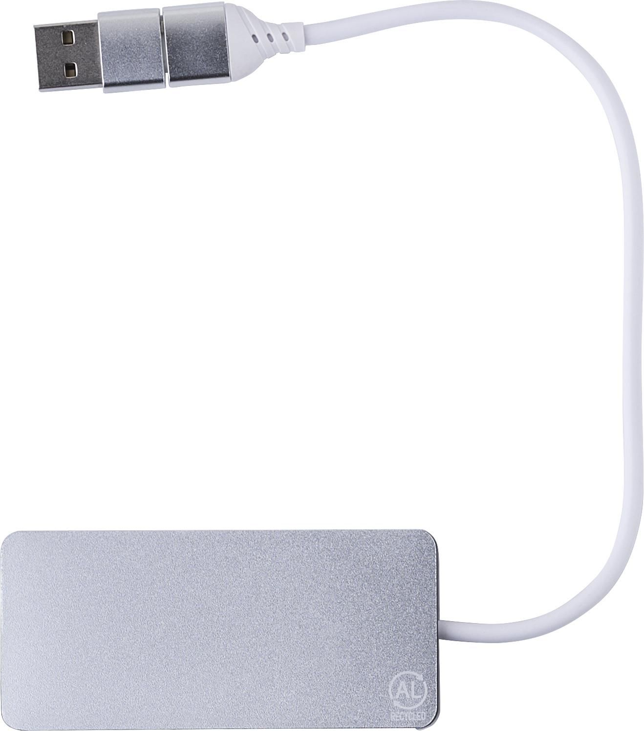 USB-hub Layton | Aluminium | 3 poorten thumbnail