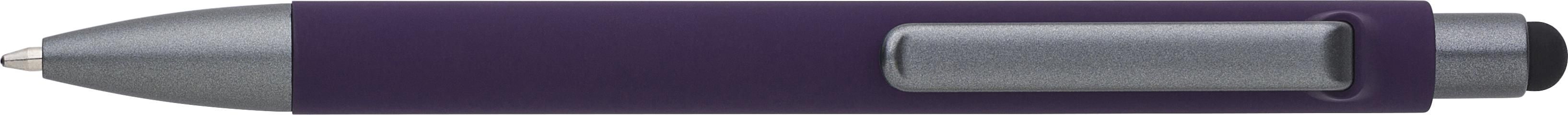 Balpen Louis | Stylus paars, Blauwschrijvend