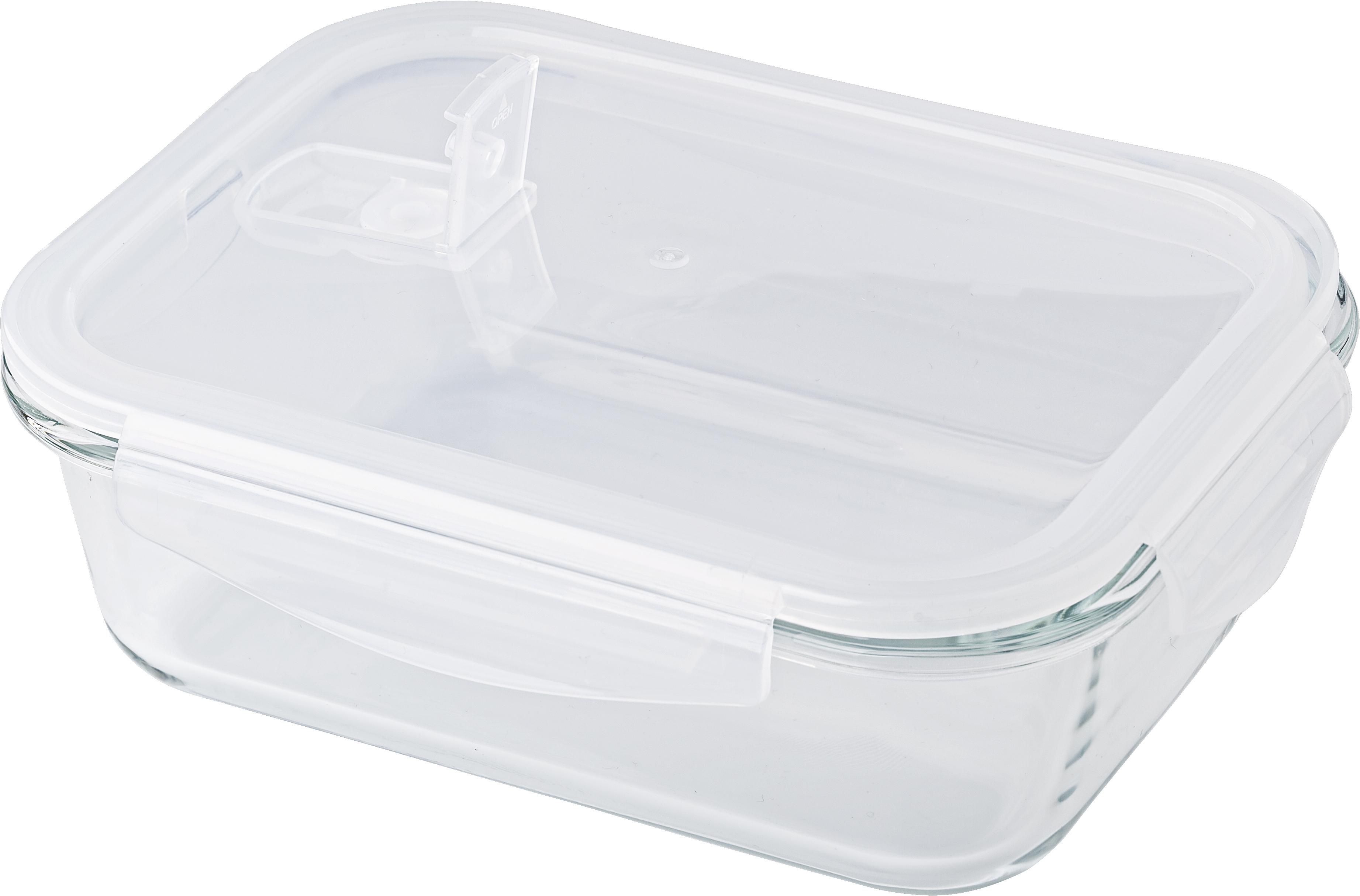 Lunchbox Jack | Borosilicaatglas | 1 l transparant