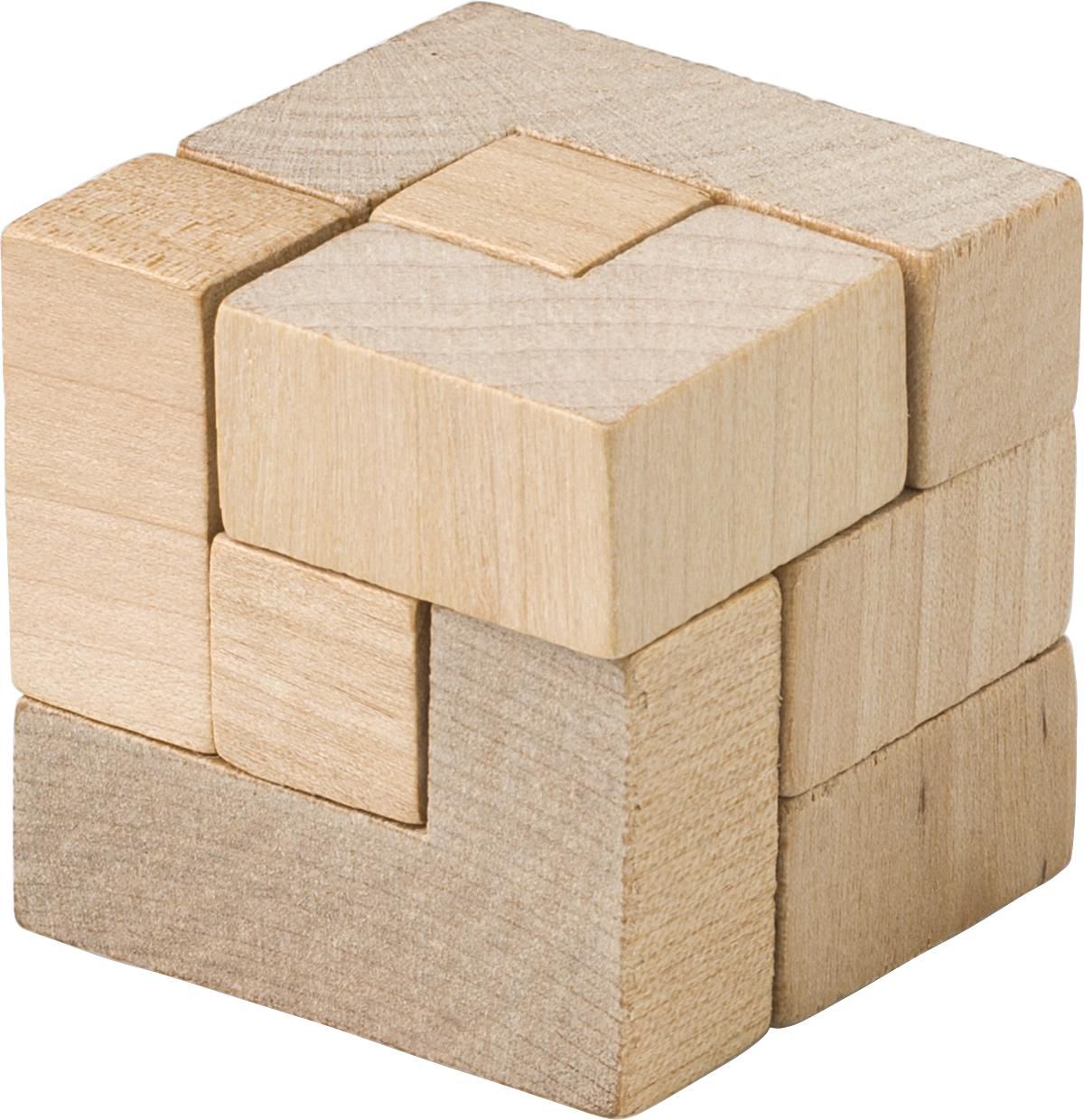 Puzzel Amber | Hout | Kubus