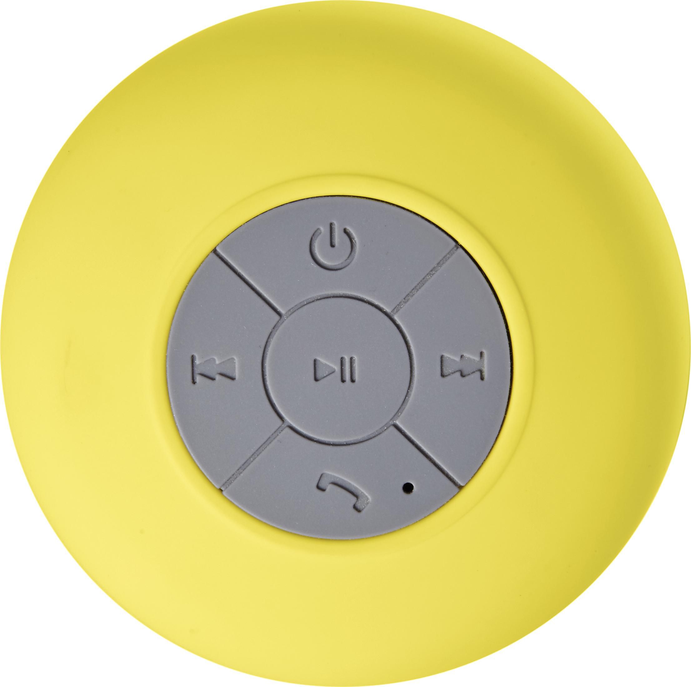 Draadloze speaker Jude | Waterdicht geel