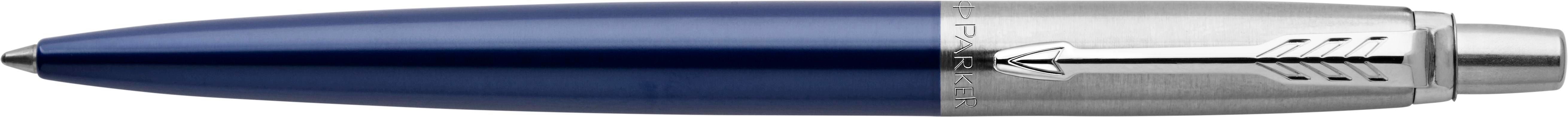 Parker Jotter Core balpen | Roestvrijstaal koningsblauw, Blauwschrijvend