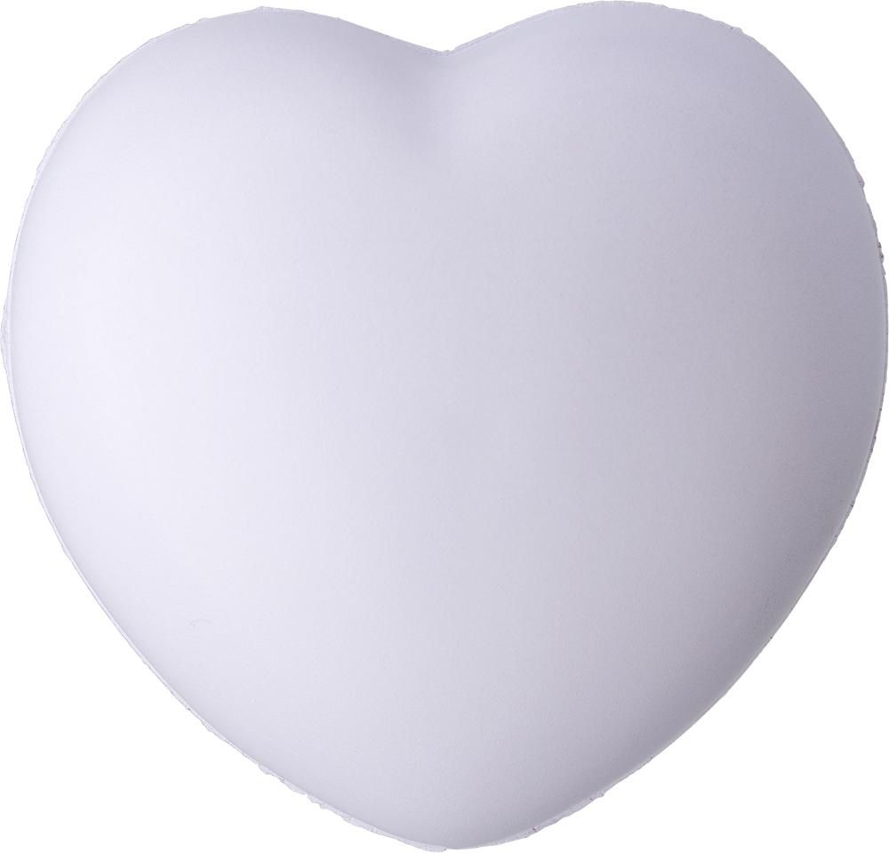 Stressbal Sia | Hart wit