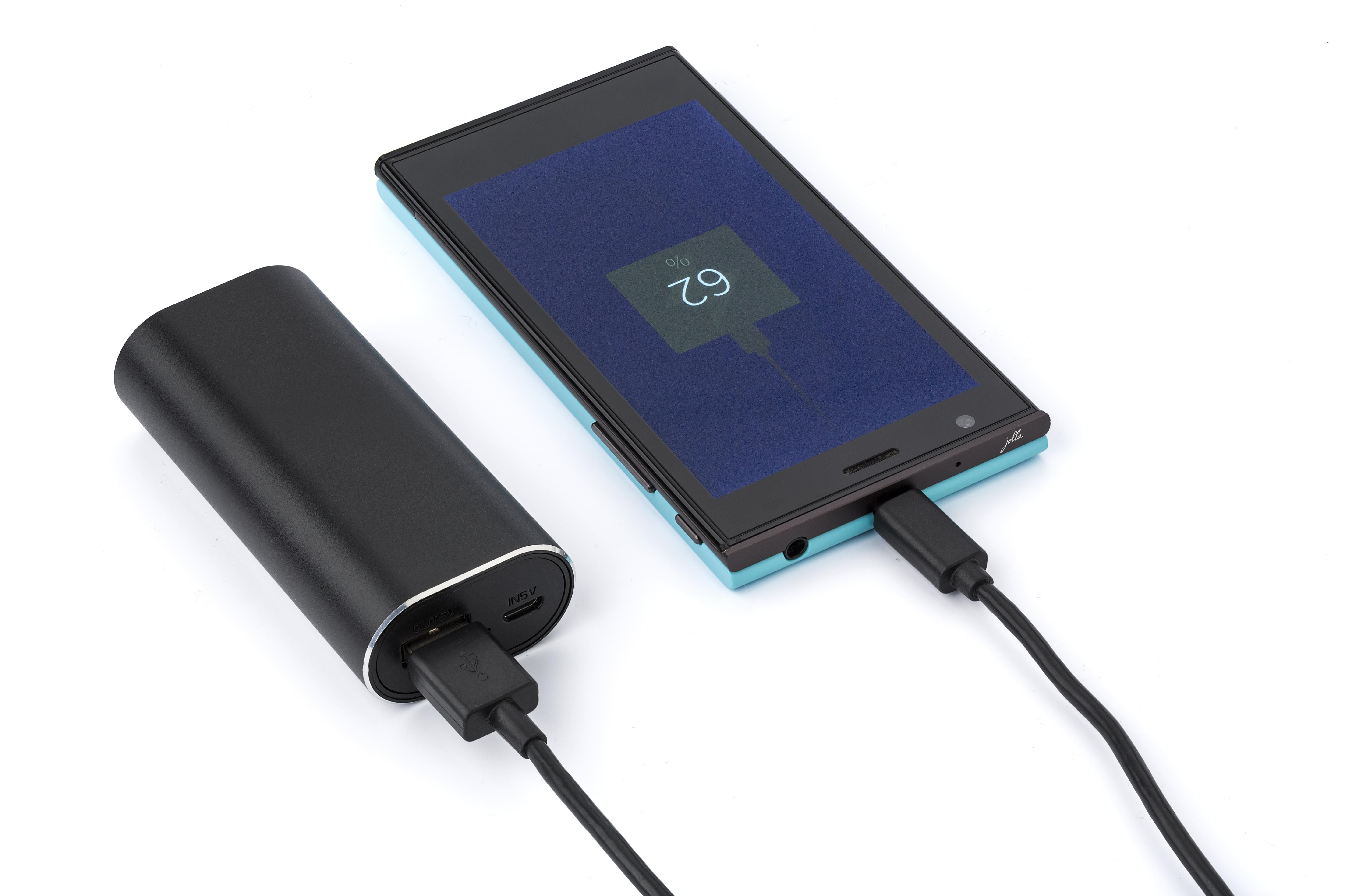 Aluminium 2-in-1 powerbank Letitia thumbnail