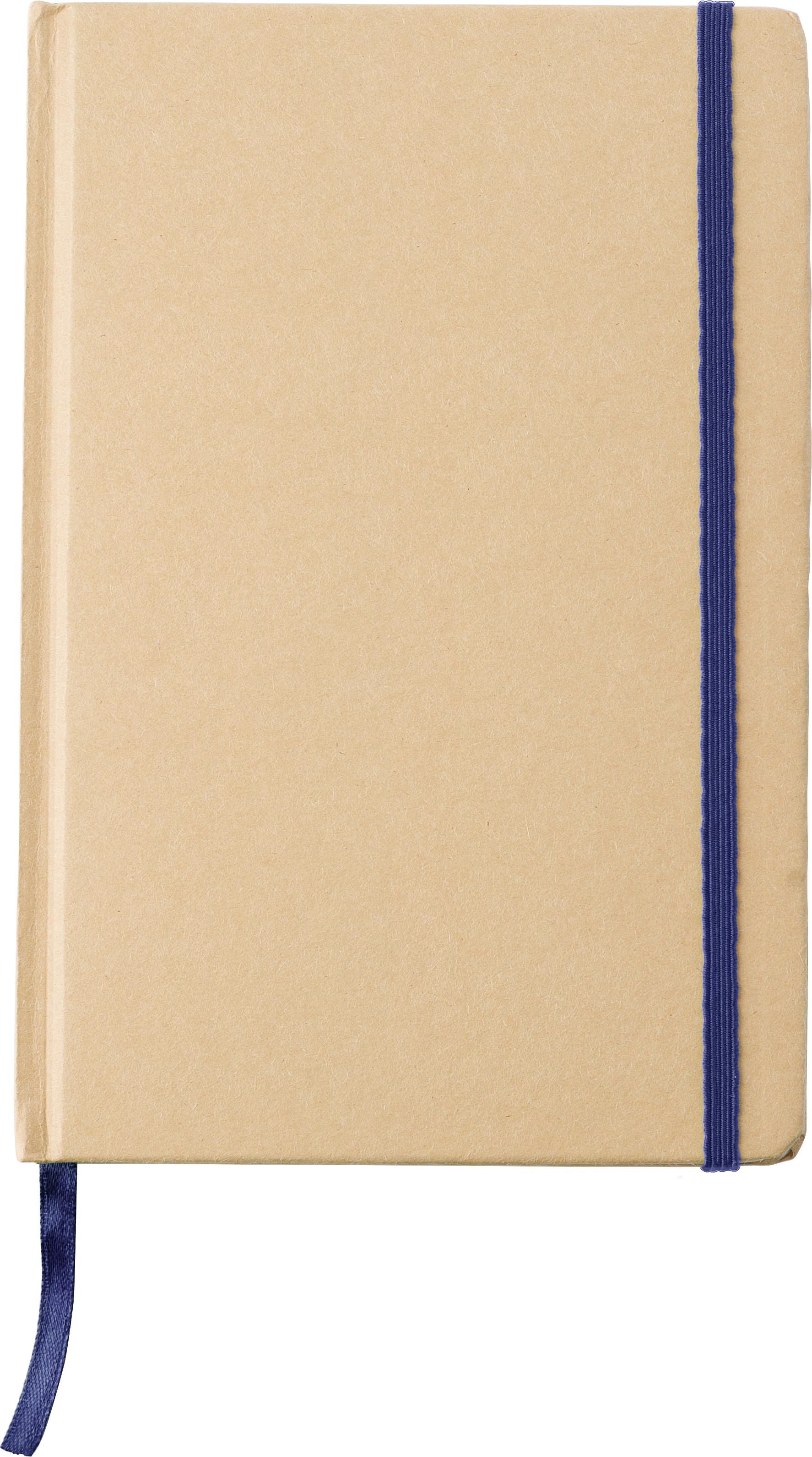 Notitieboek Gianni | A5 | Gelinieerd blauw