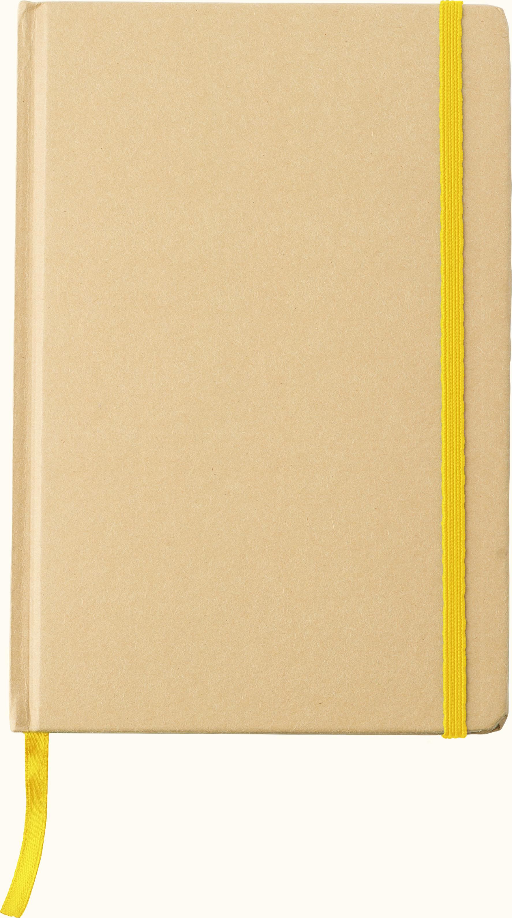 Notitieboek Gianni | A5 | Gelinieerd geel