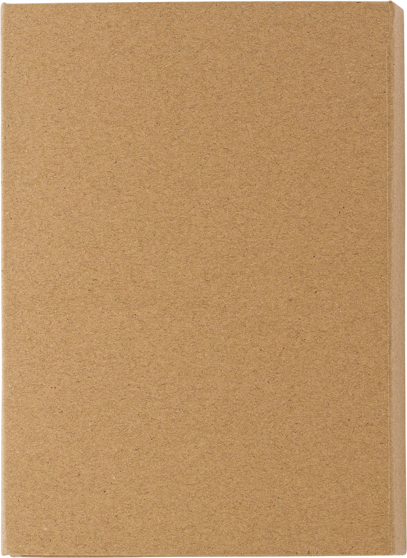 Kartonnen schrijffolder Montana bruin