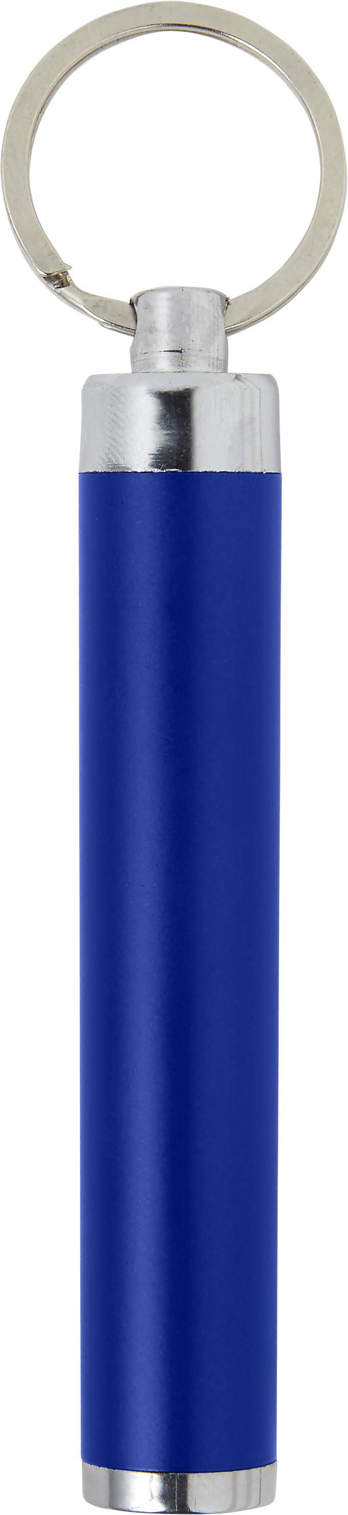 Sleutelhanger met zaklamp Zola blauw