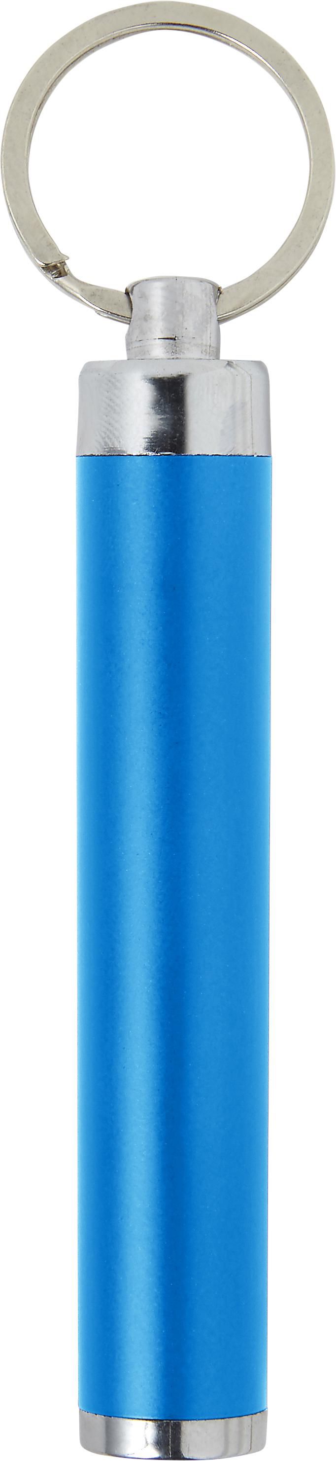 Sleutelhanger met zaklamp Zola lichtblauw