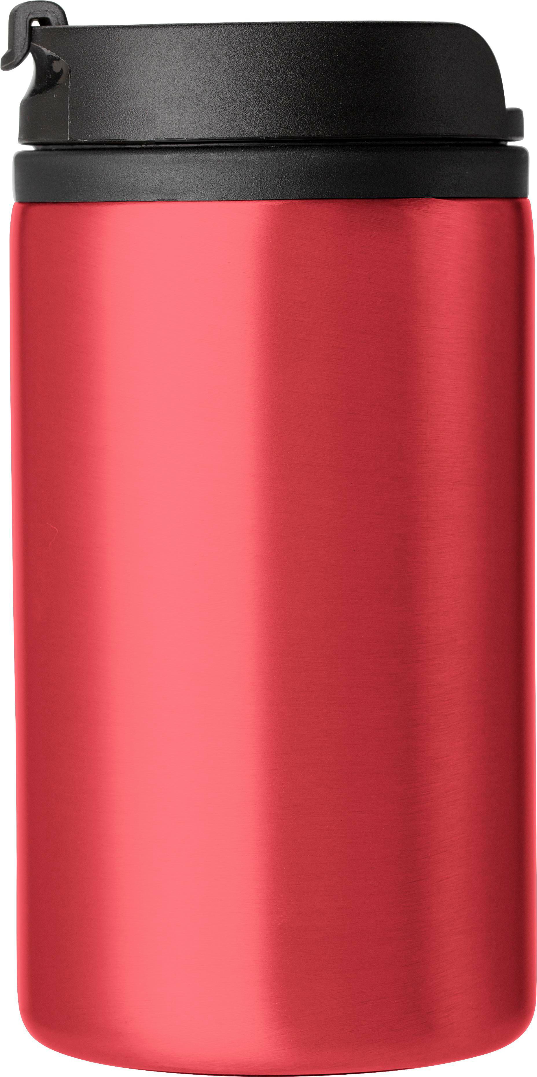 Dubbelwandige thermosbeker Gisela | 300 ml rood