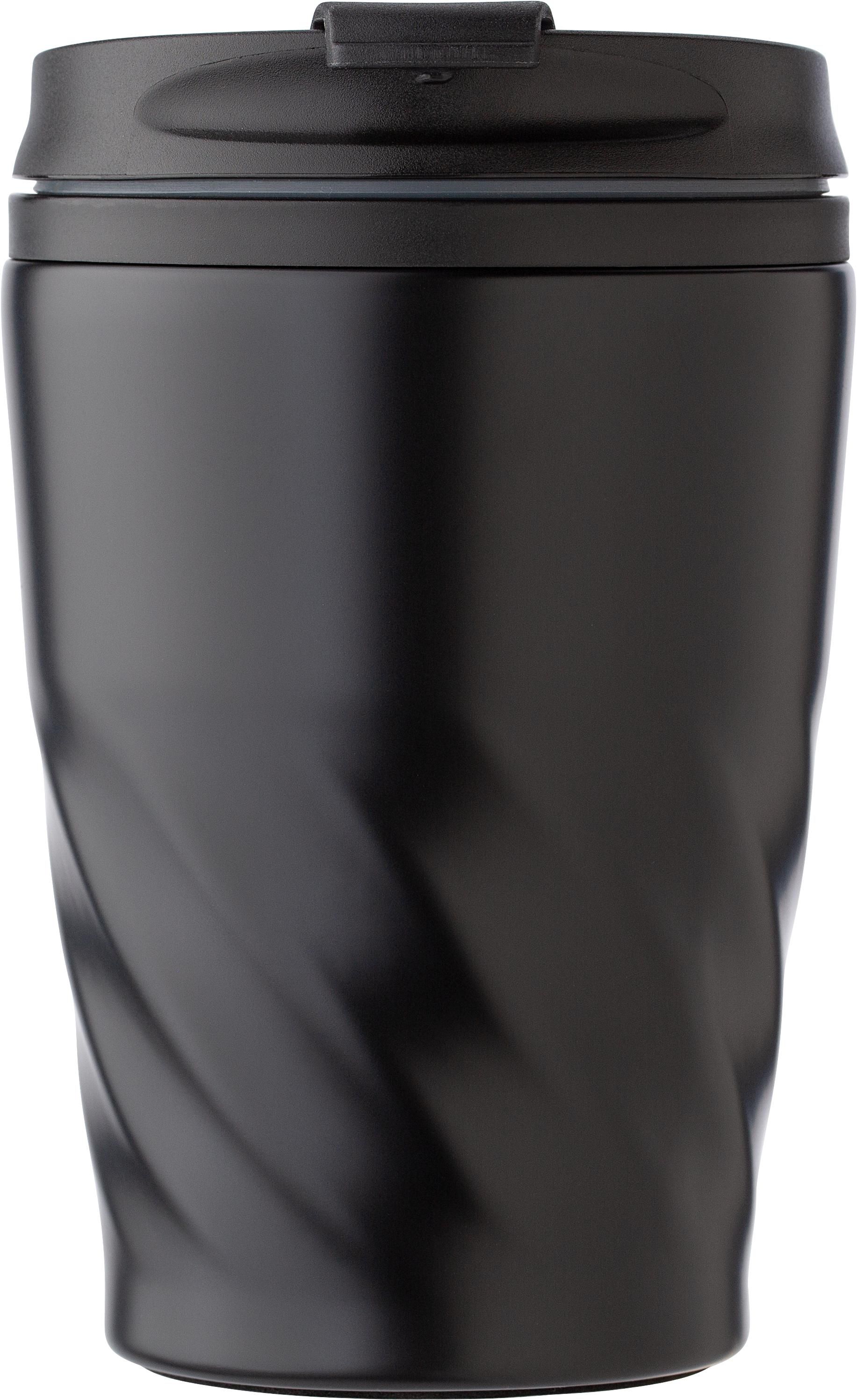 Dubbelwandige reisbeker Rida | 325 ml zwart