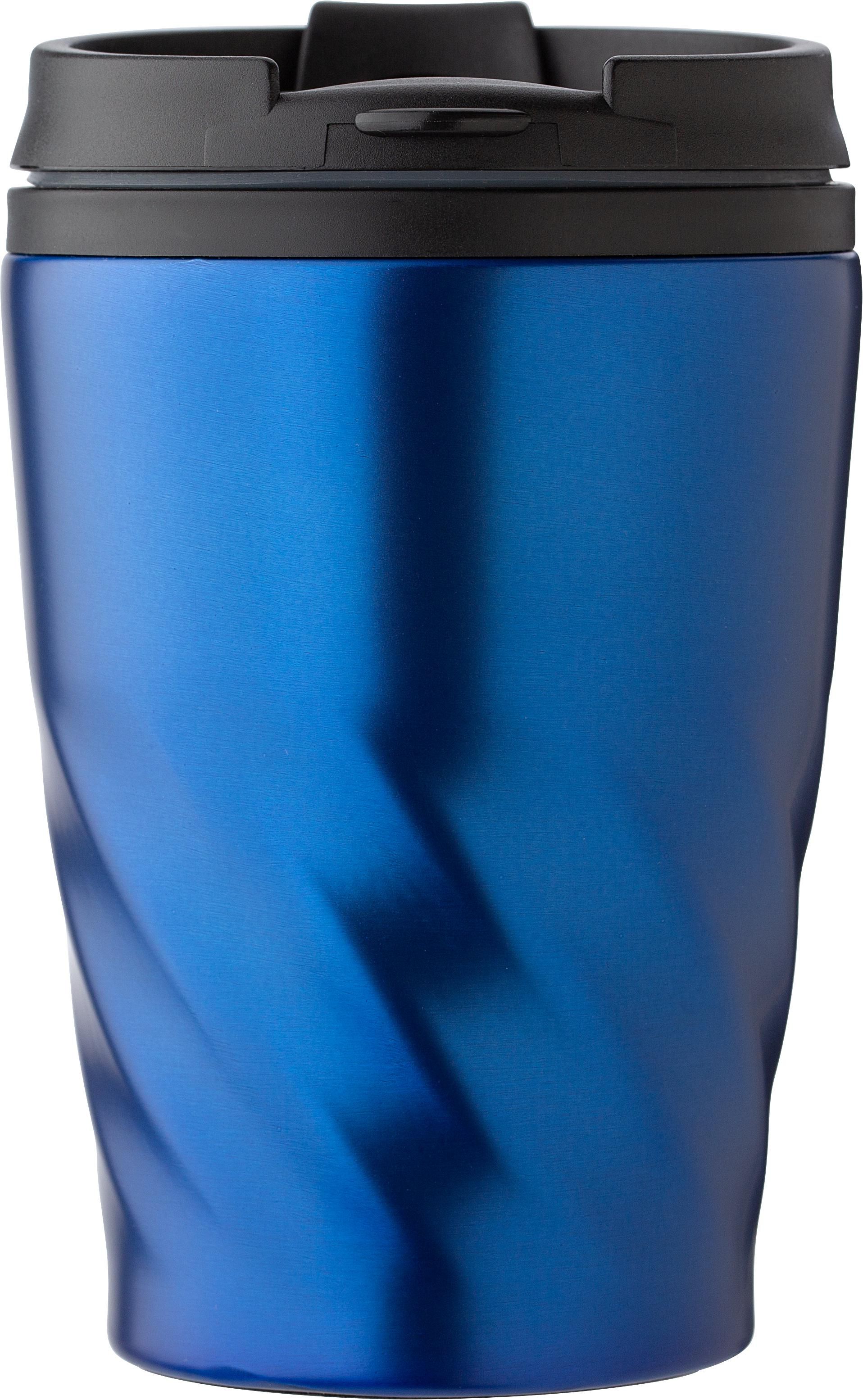 Dubbelwandige reisbeker Rida | 325 ml blauw