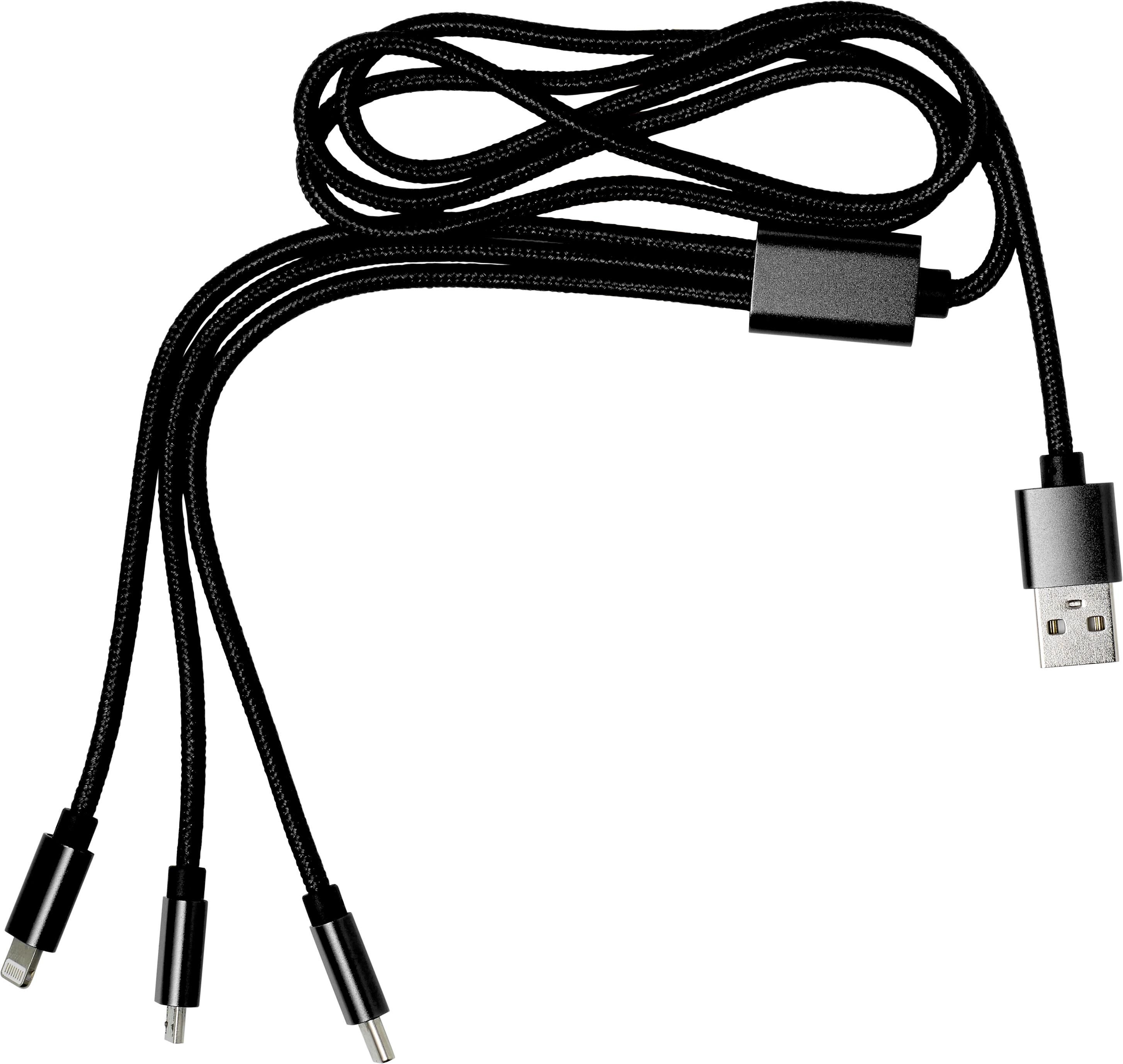 Oplaadkabel Felix | 4-in-1 zwart