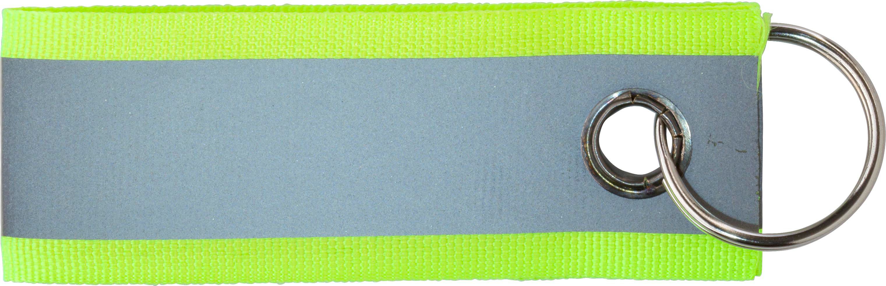 Sleutelhanger Aliyah | Reflecterend geel